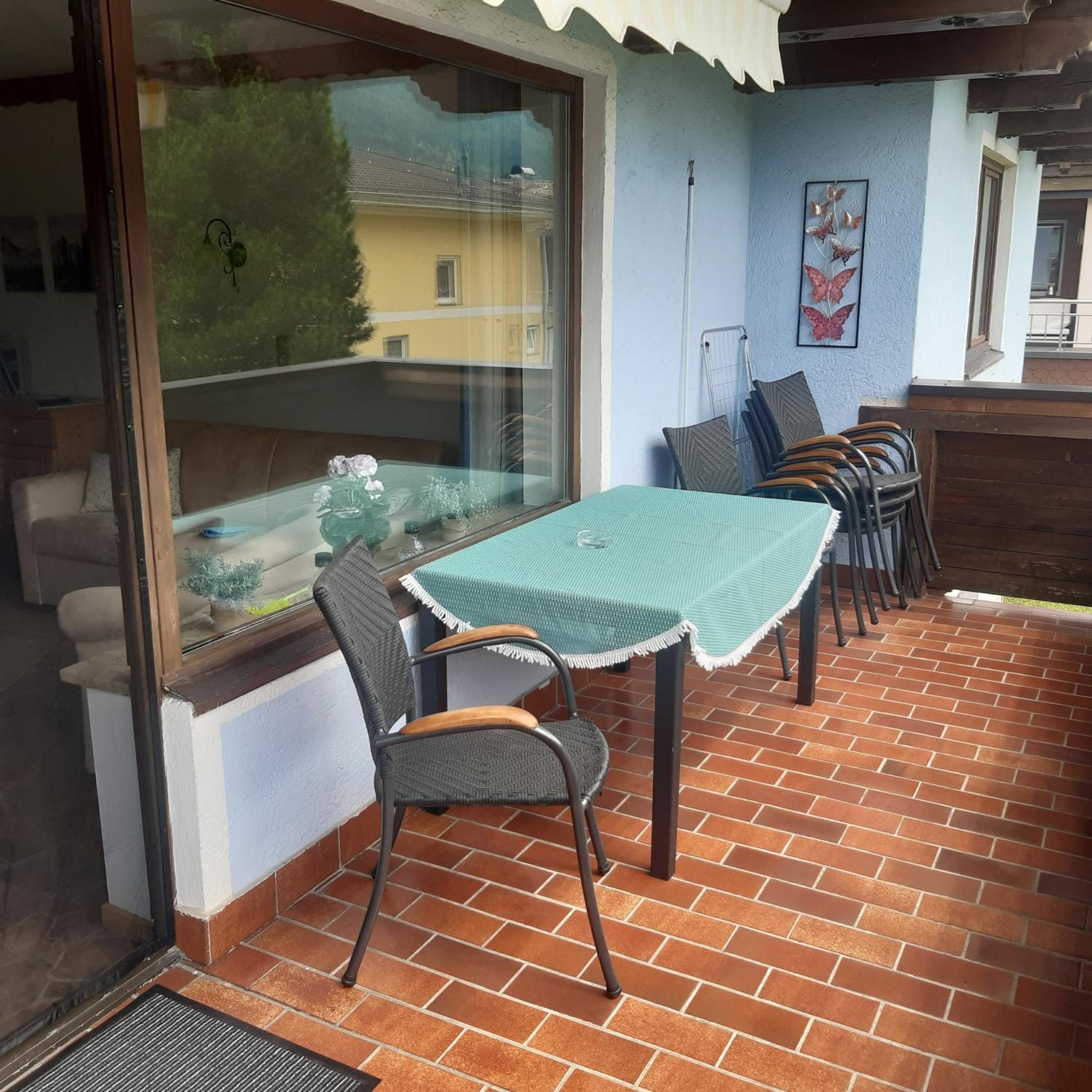 Two-Bedroom Apartment with Balcony and Terrace