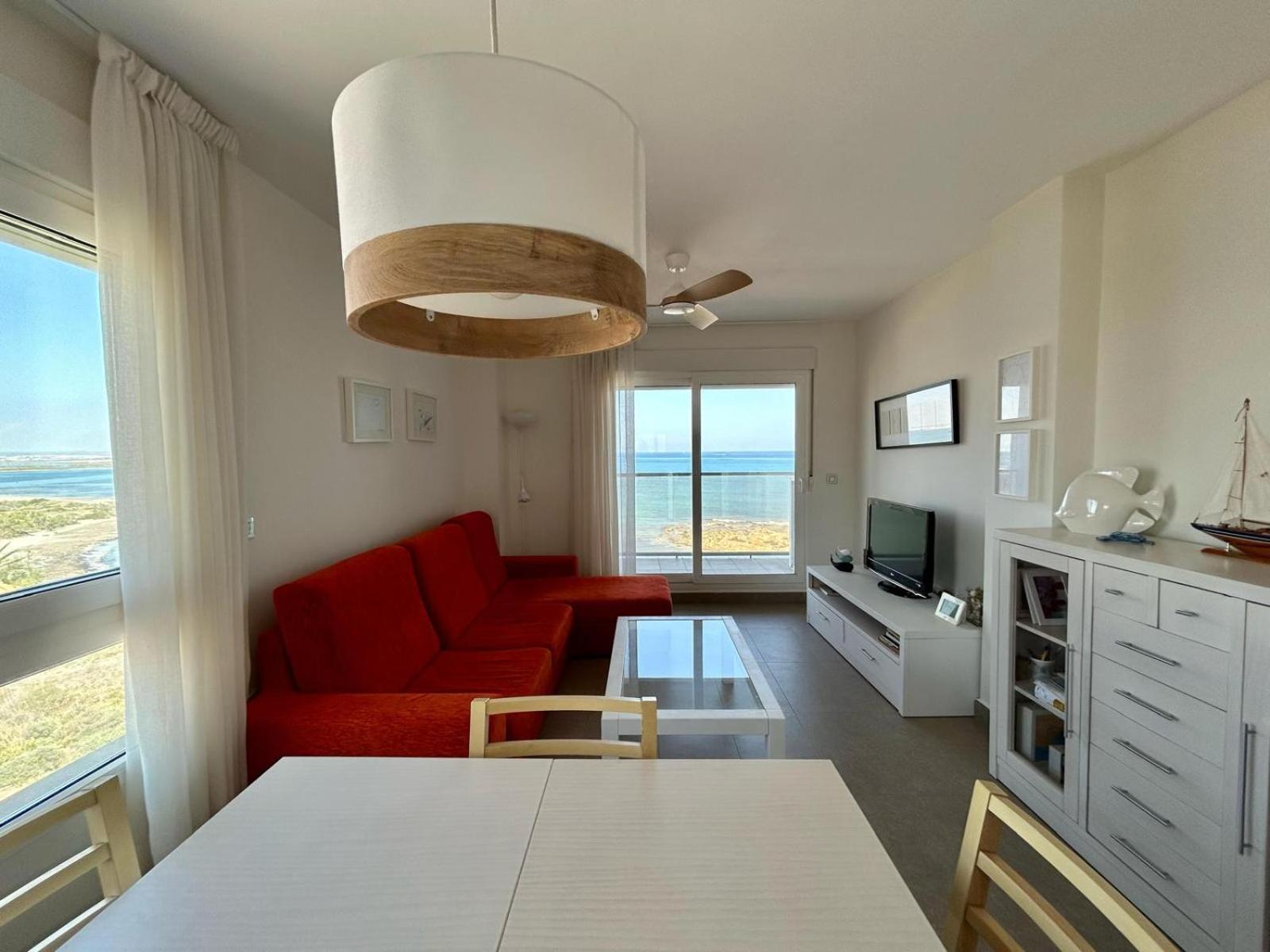 Two-Bedroom Apartment with Balcony and Sea View