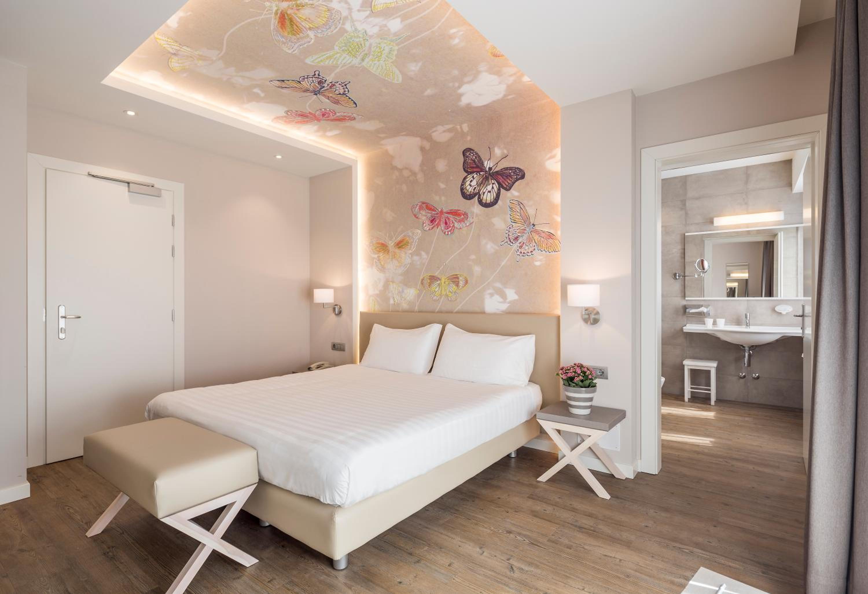 Chambre Double ou Lits Jumeaux Design Supérieure avec Balcon