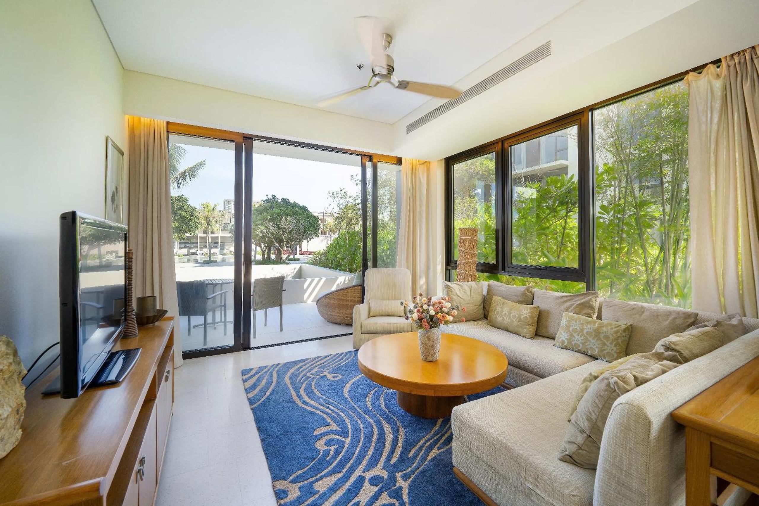 Two-Bedroom Apartment with Garden View