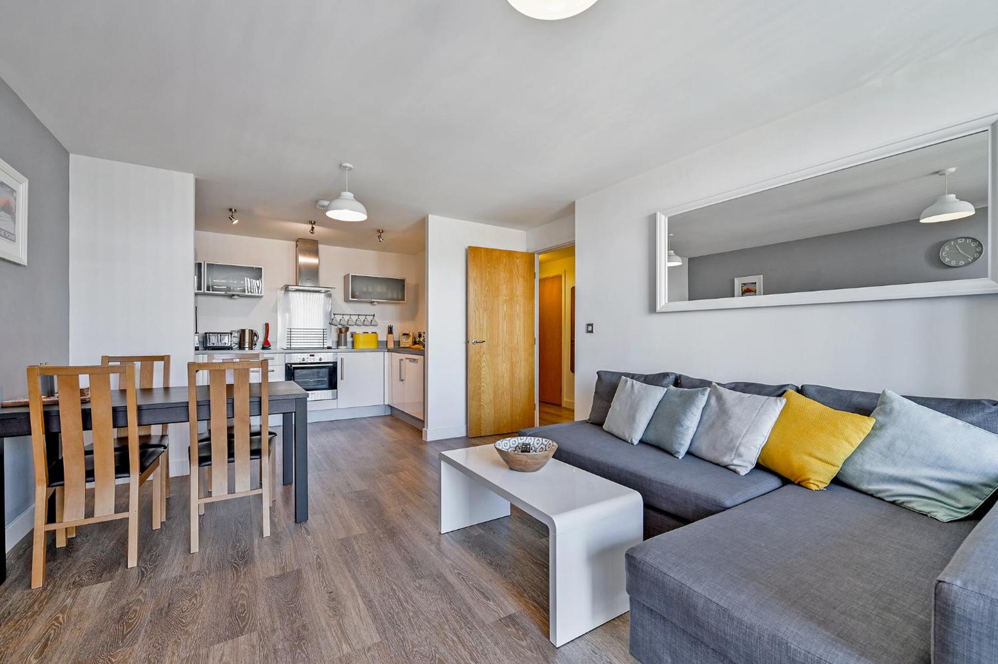 Two-Bedroom Apartment with Balcony