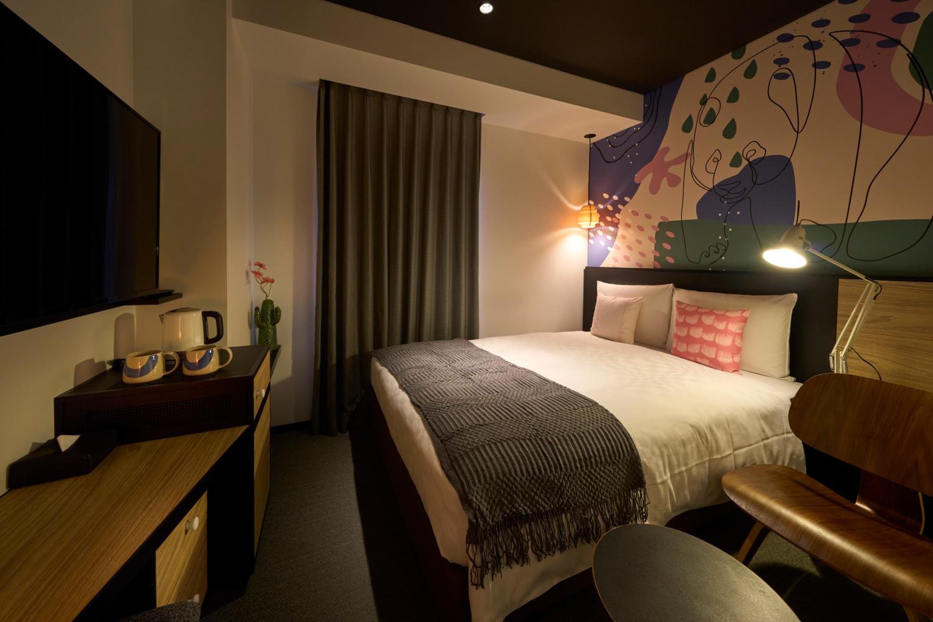 Concept Double Room with Small Double Bed