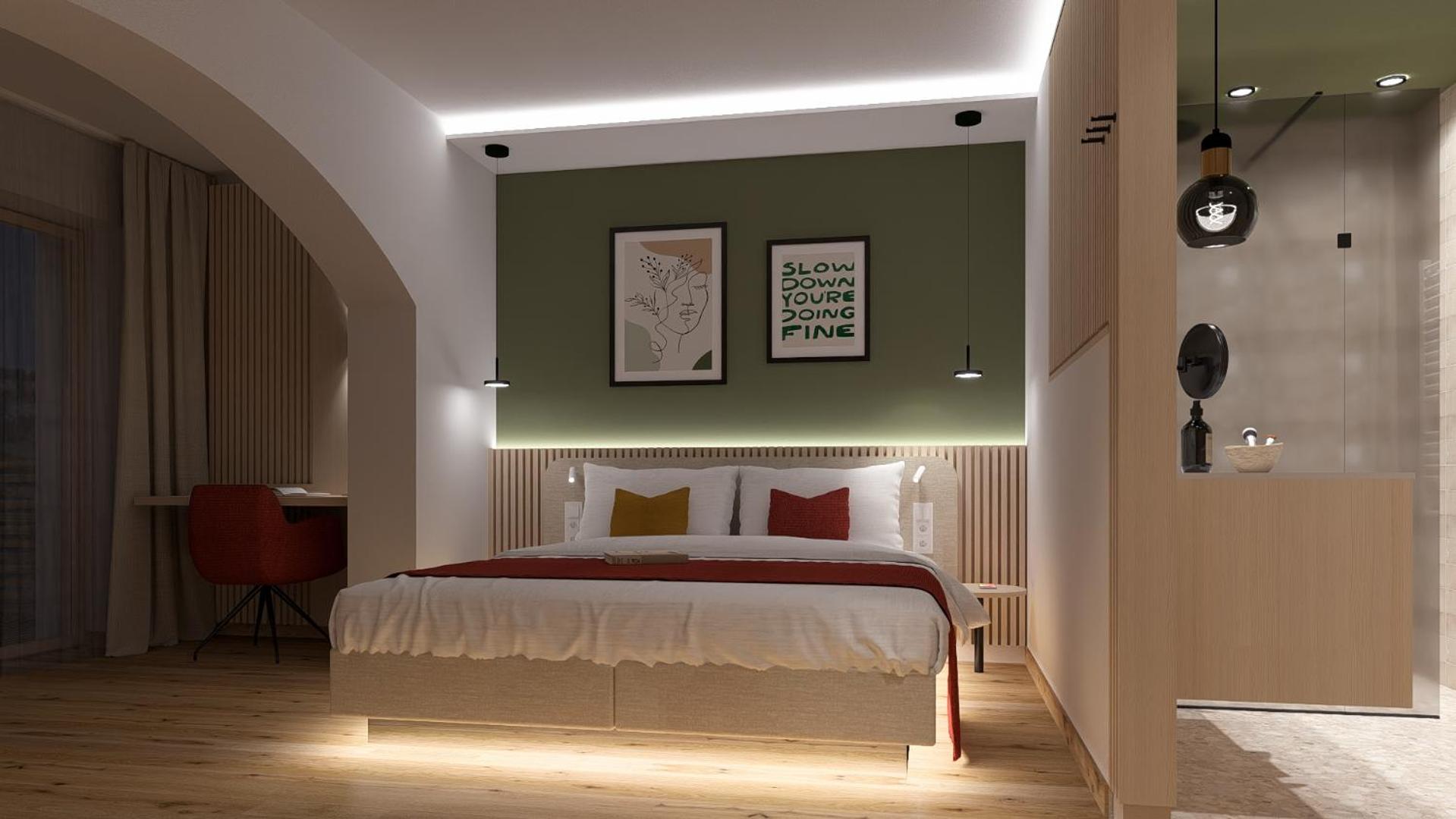 Double Room with Mountain View