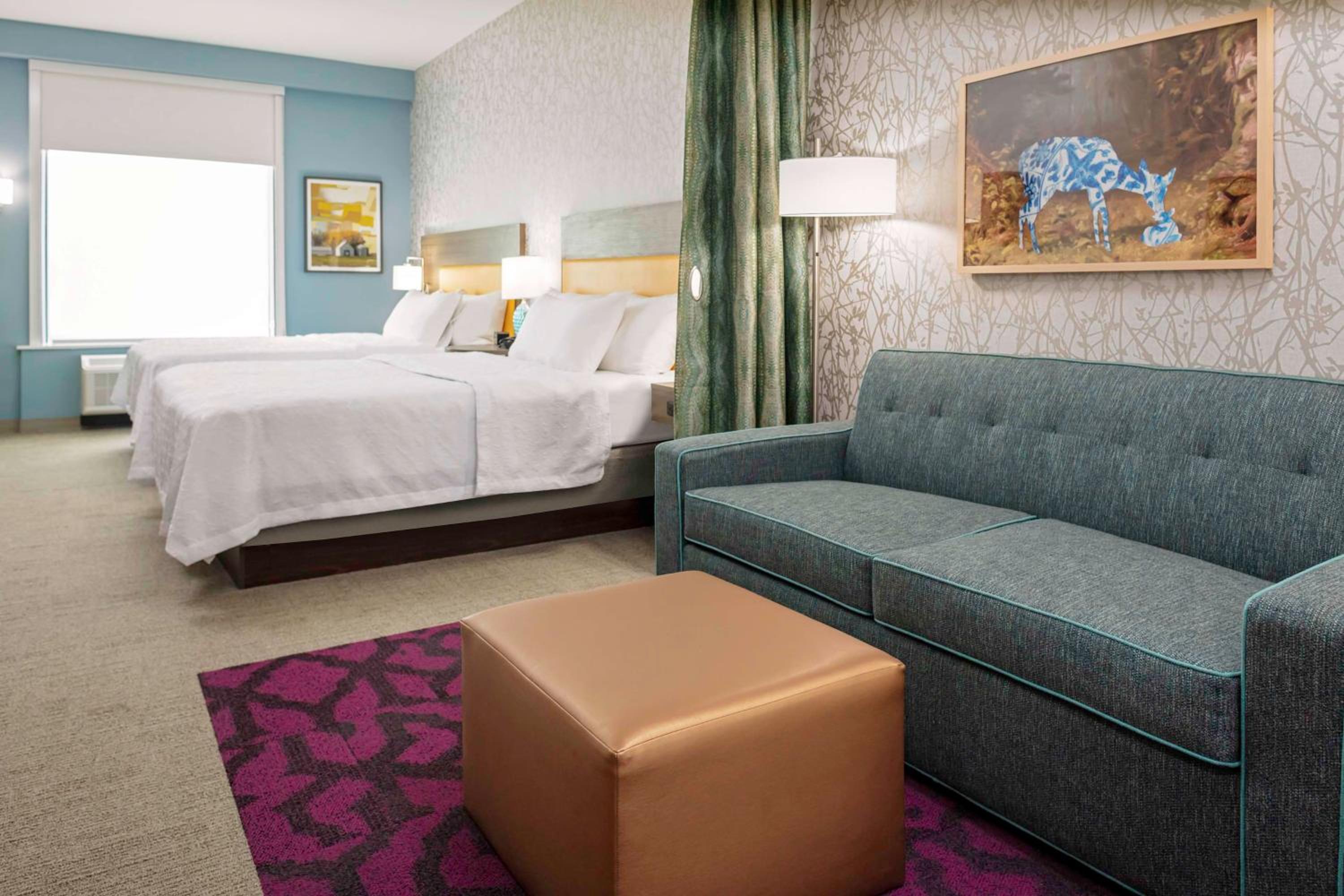 Queen Studio with Two Queen Beds - Non-Smoking