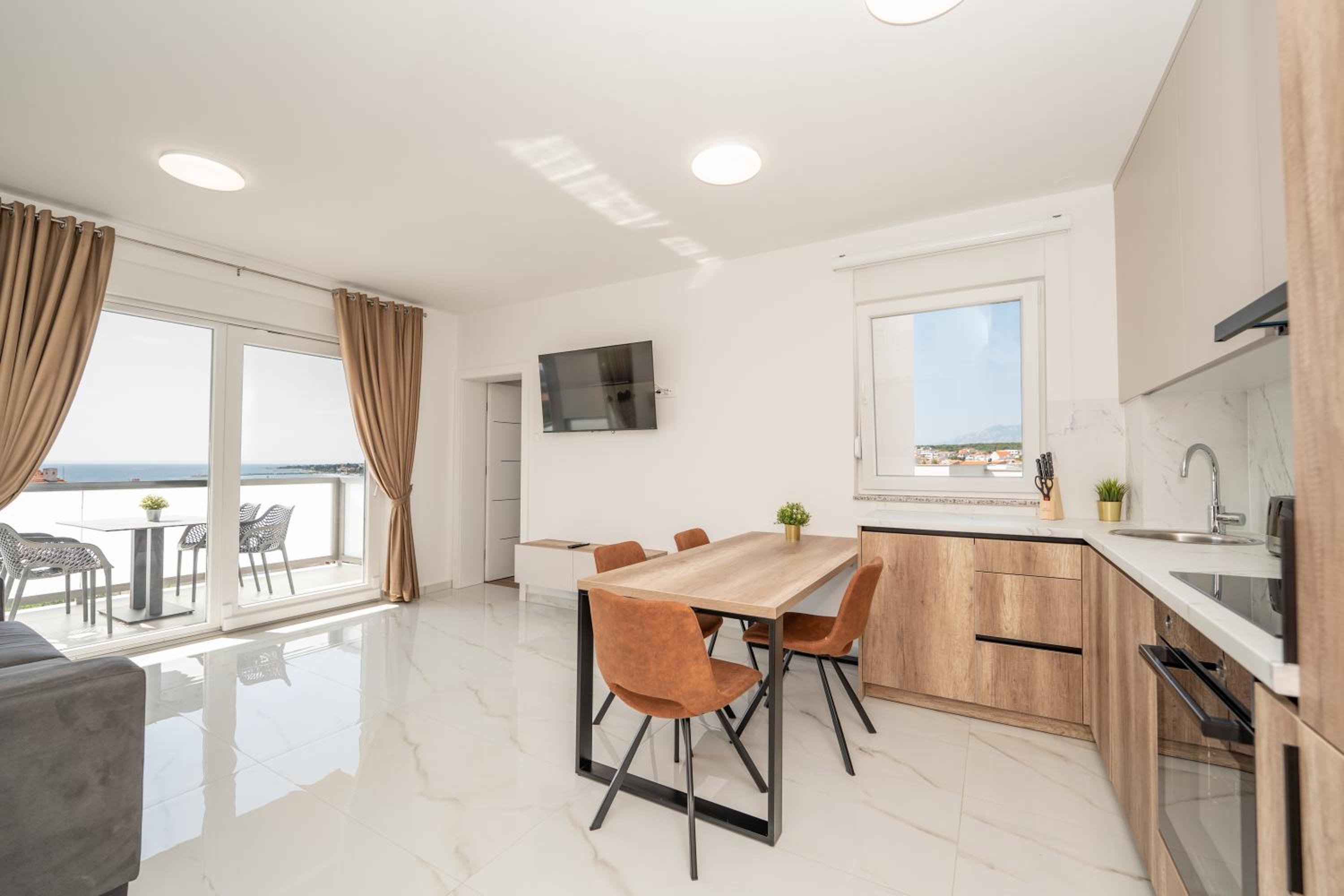 One-Bedroom Apartment with Terrace