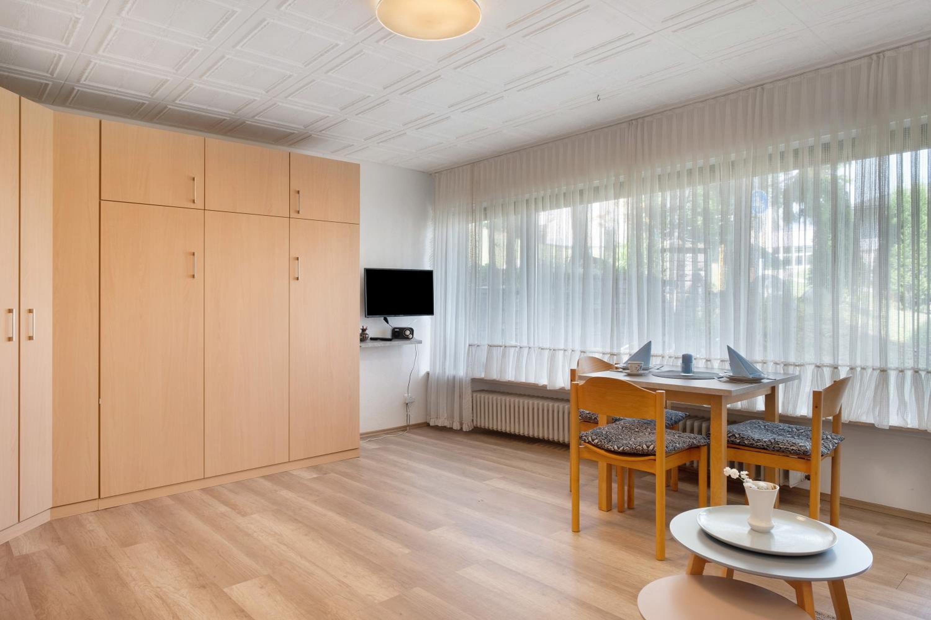 One-Bedroom Apartment with Garden View