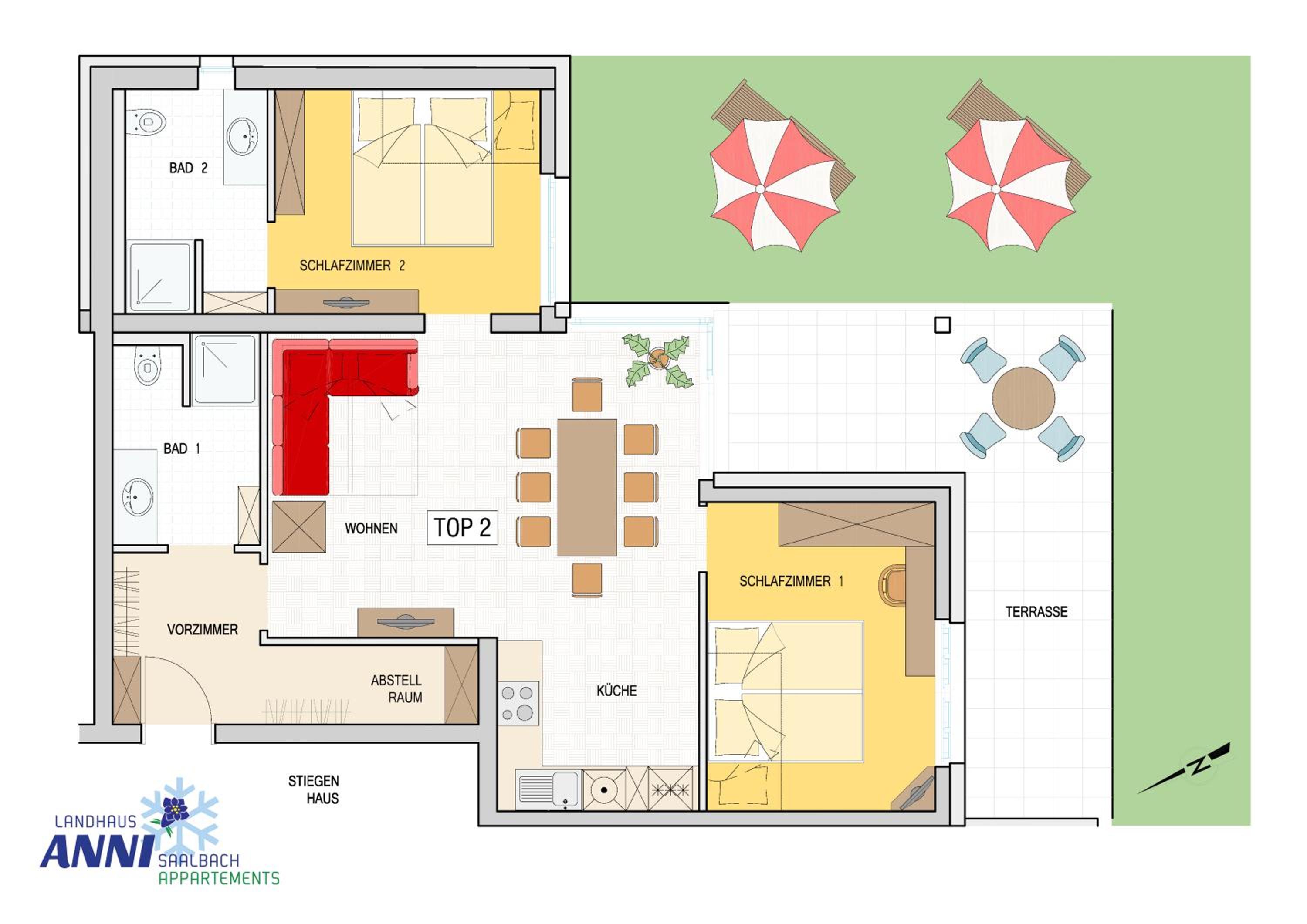 Apartment with Terrace - Photo 2