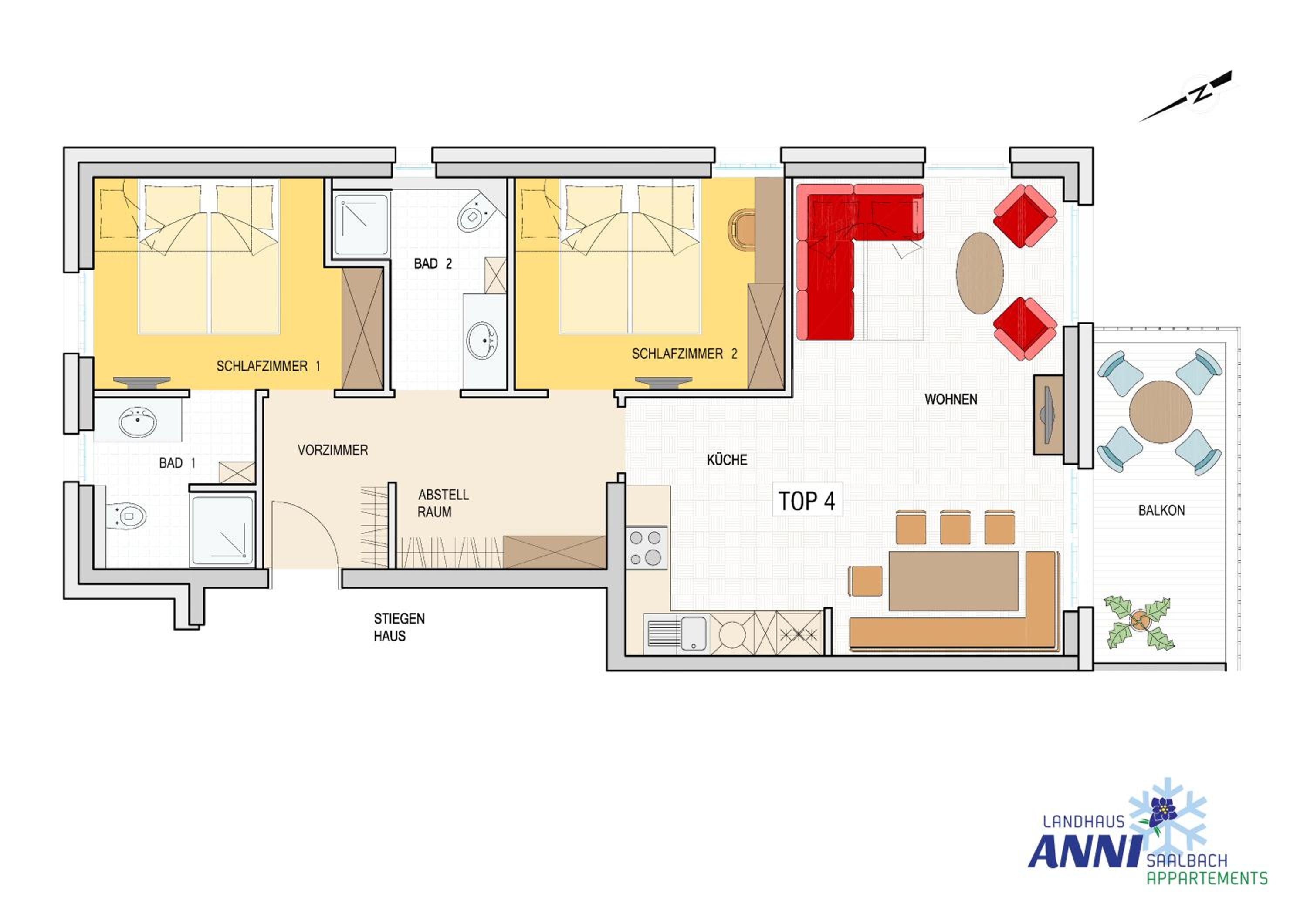 Apartment with Balcony photo 2