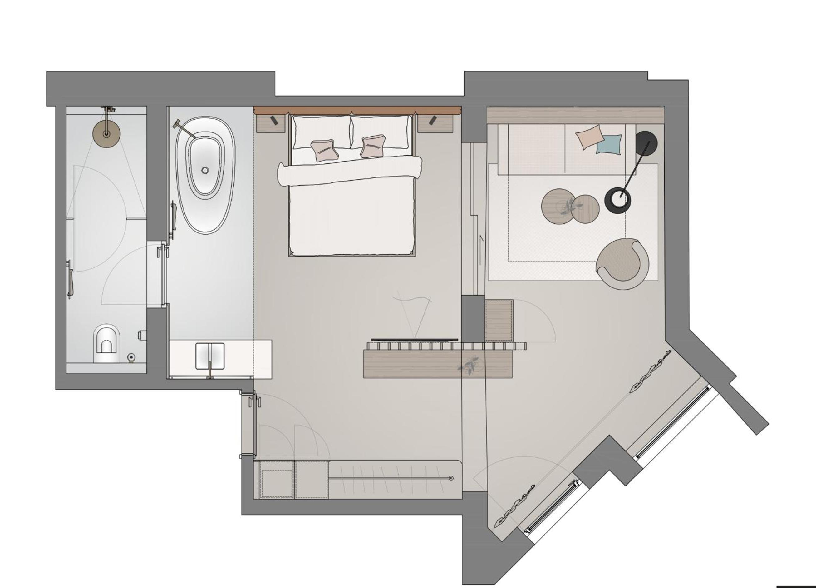Suite with Balcony