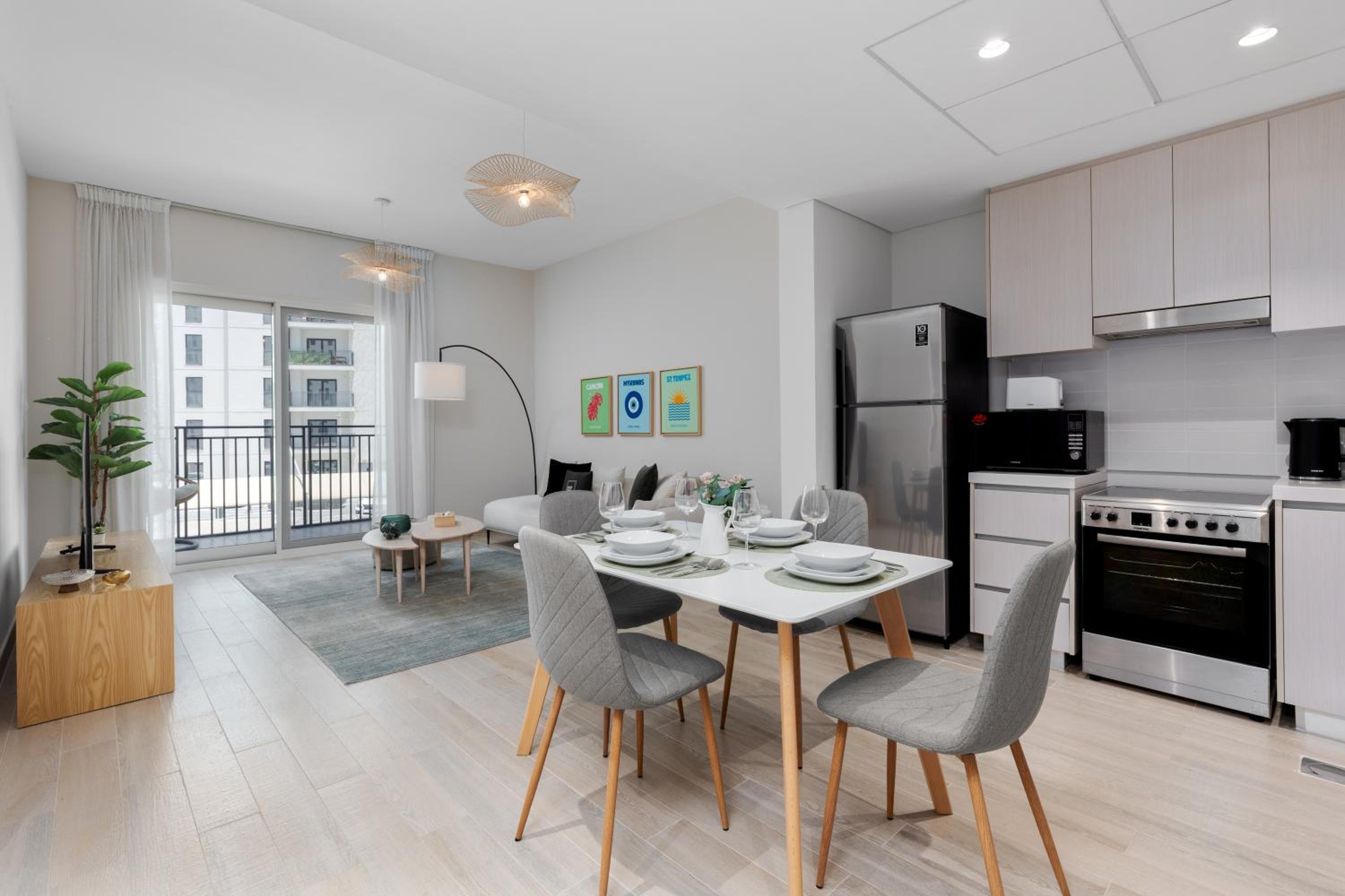 One-Bedroom Apartment with Balcony