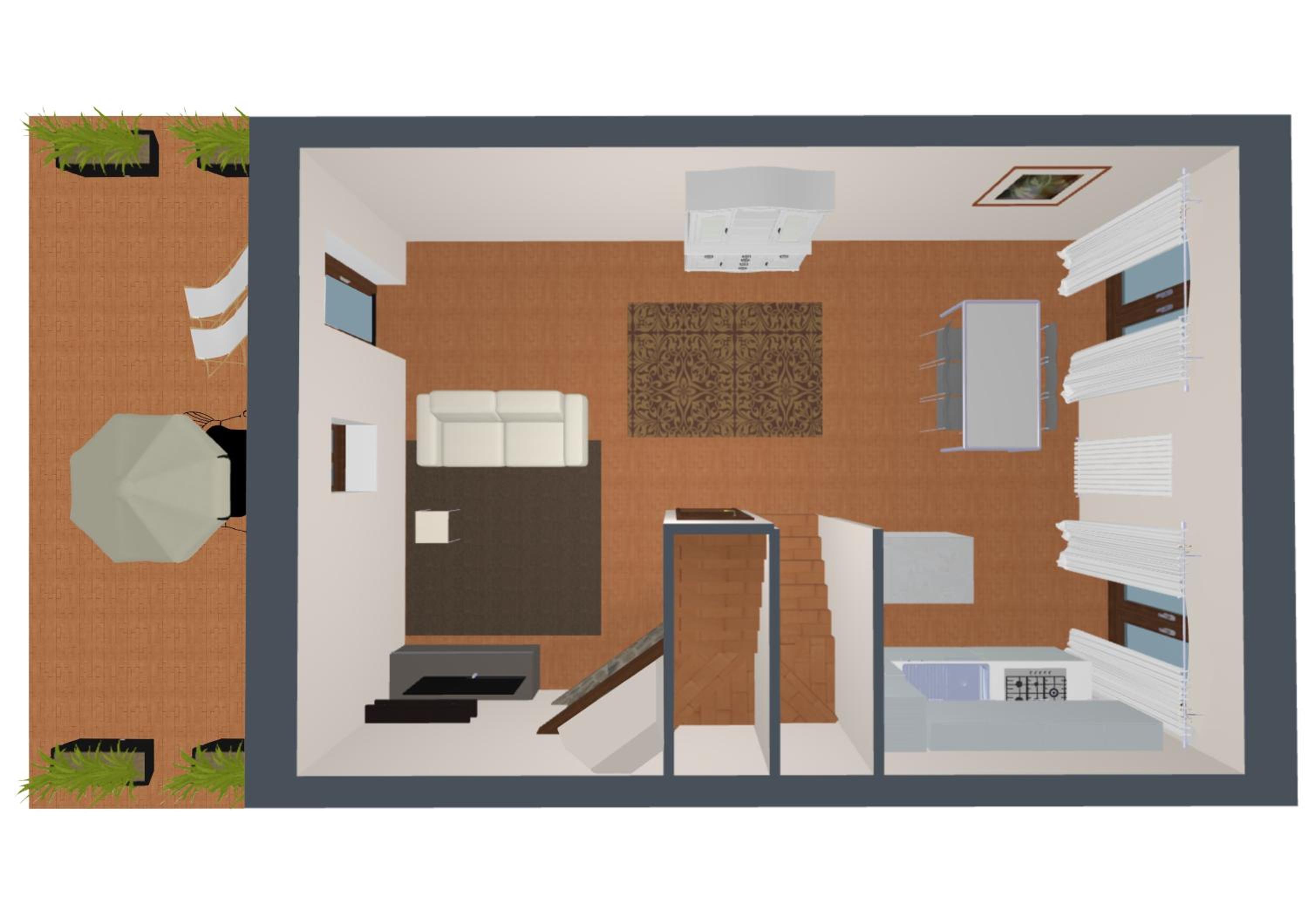 Three-Bedroom House