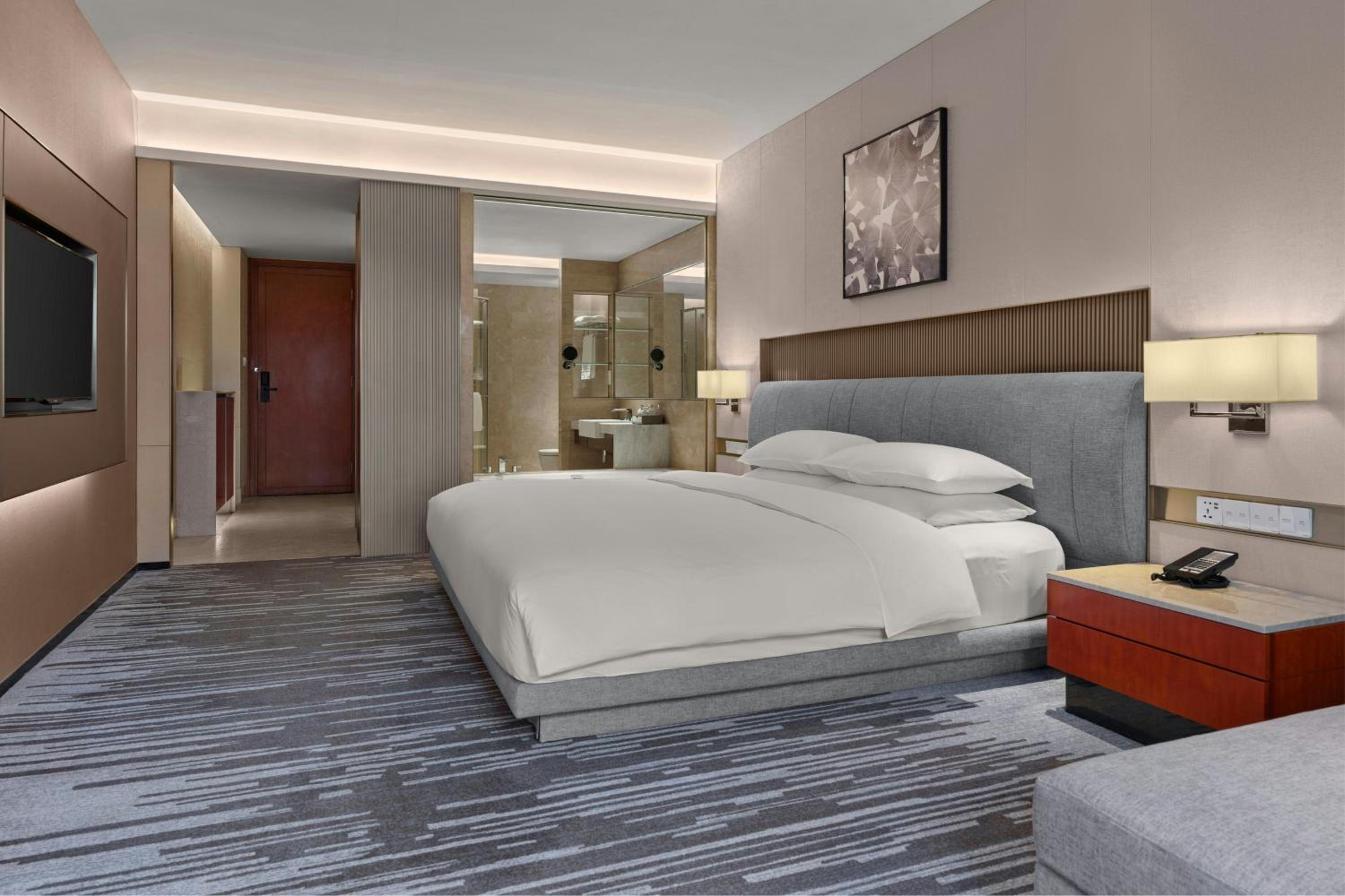 Deluxe King Room with City View photo 2