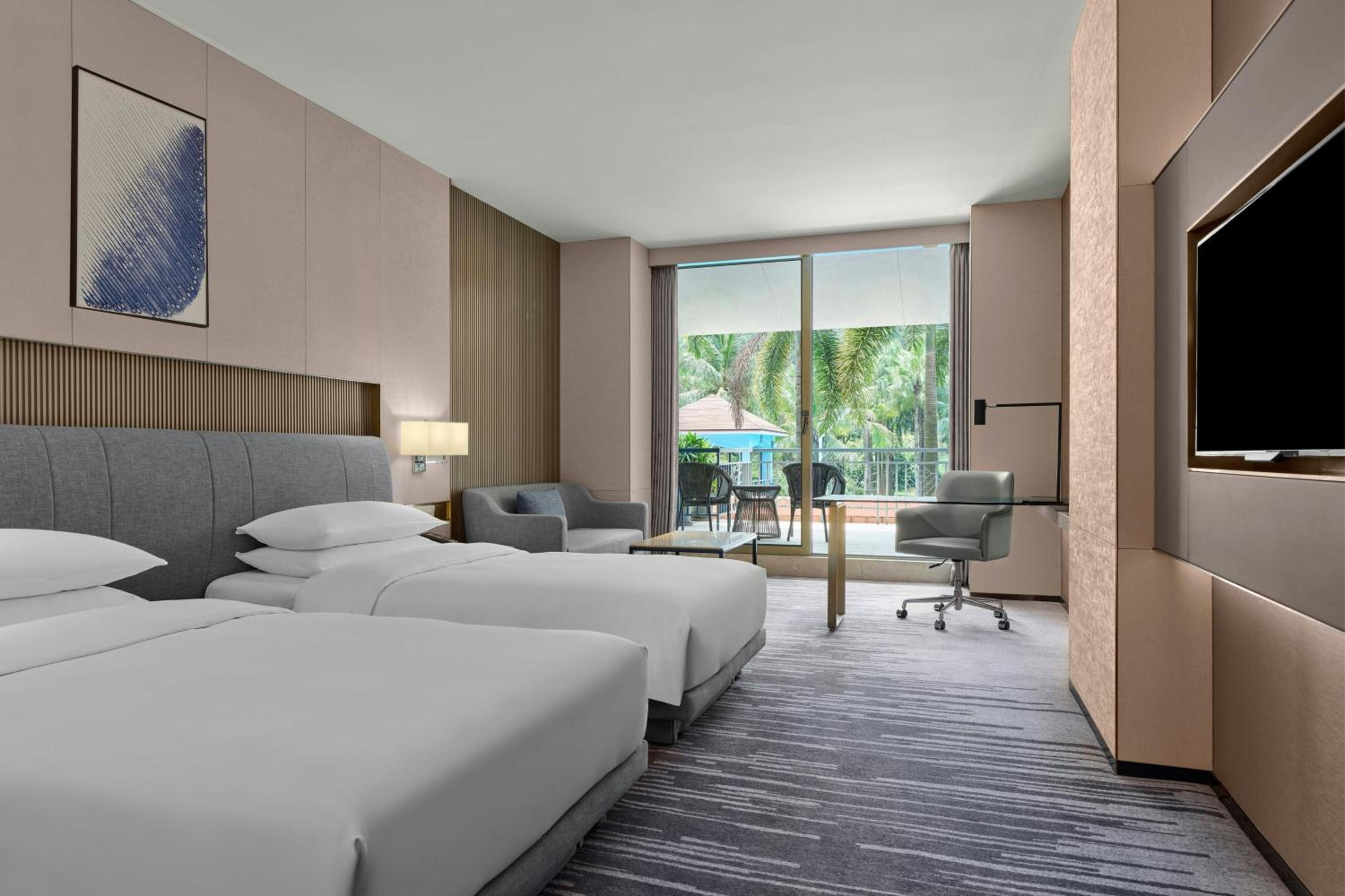 Executive Mountain Twin Room with Club Lounge Access