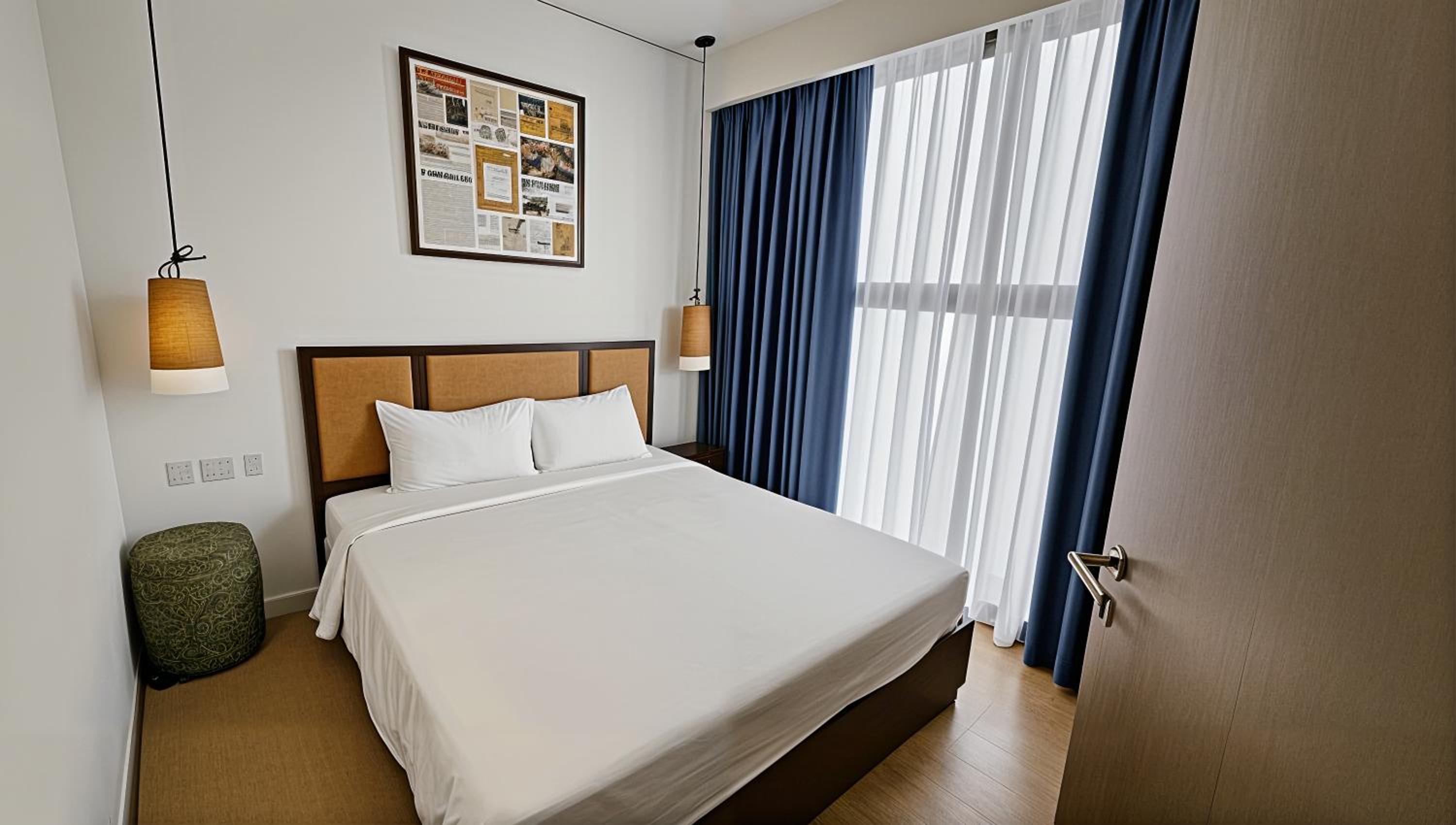 Two-Bedroom Apartment with Balcony