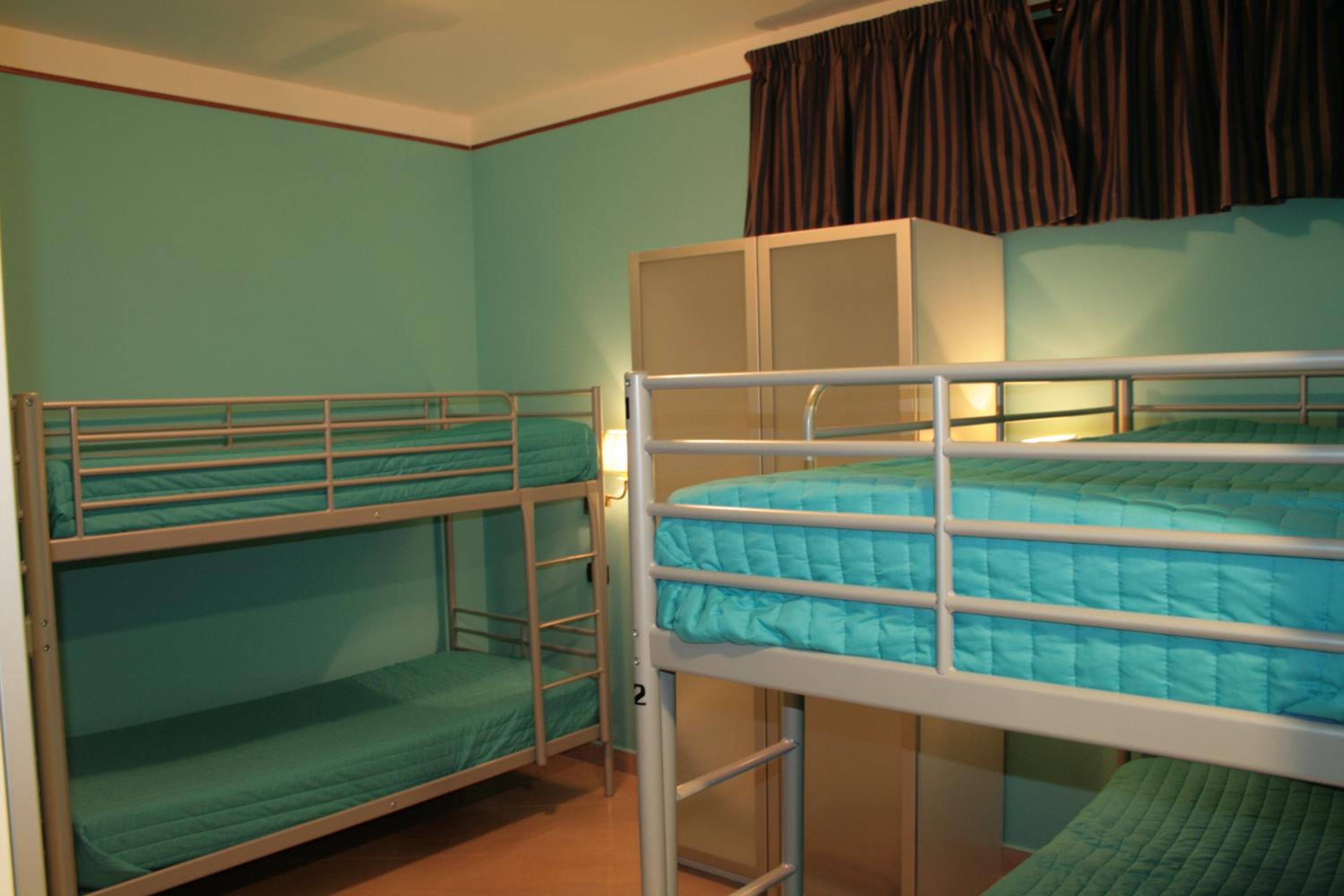 Bed in 6-Bed Male Dormitory Room
