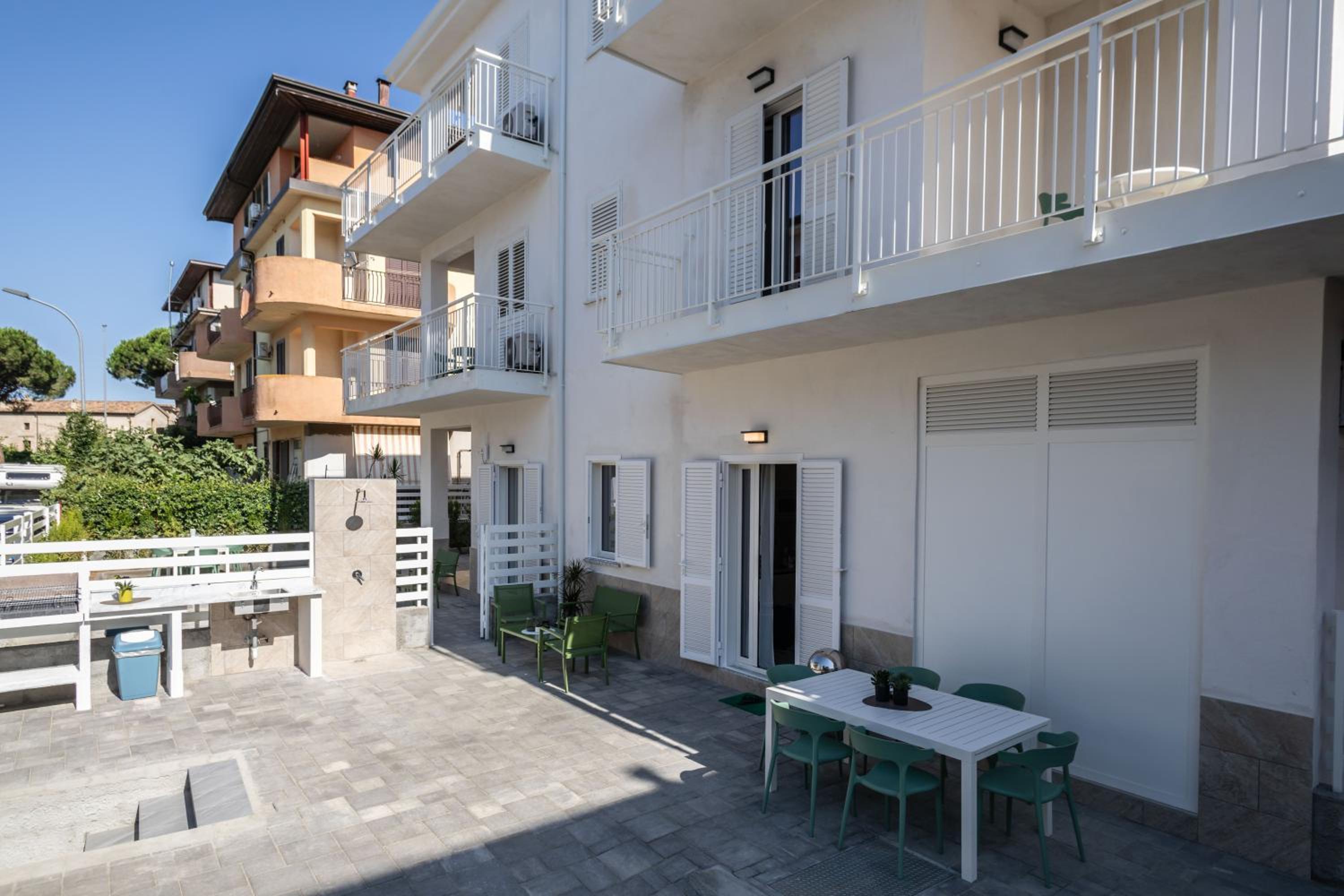 Two-Bedroom Apartment with Balcony and Terrace