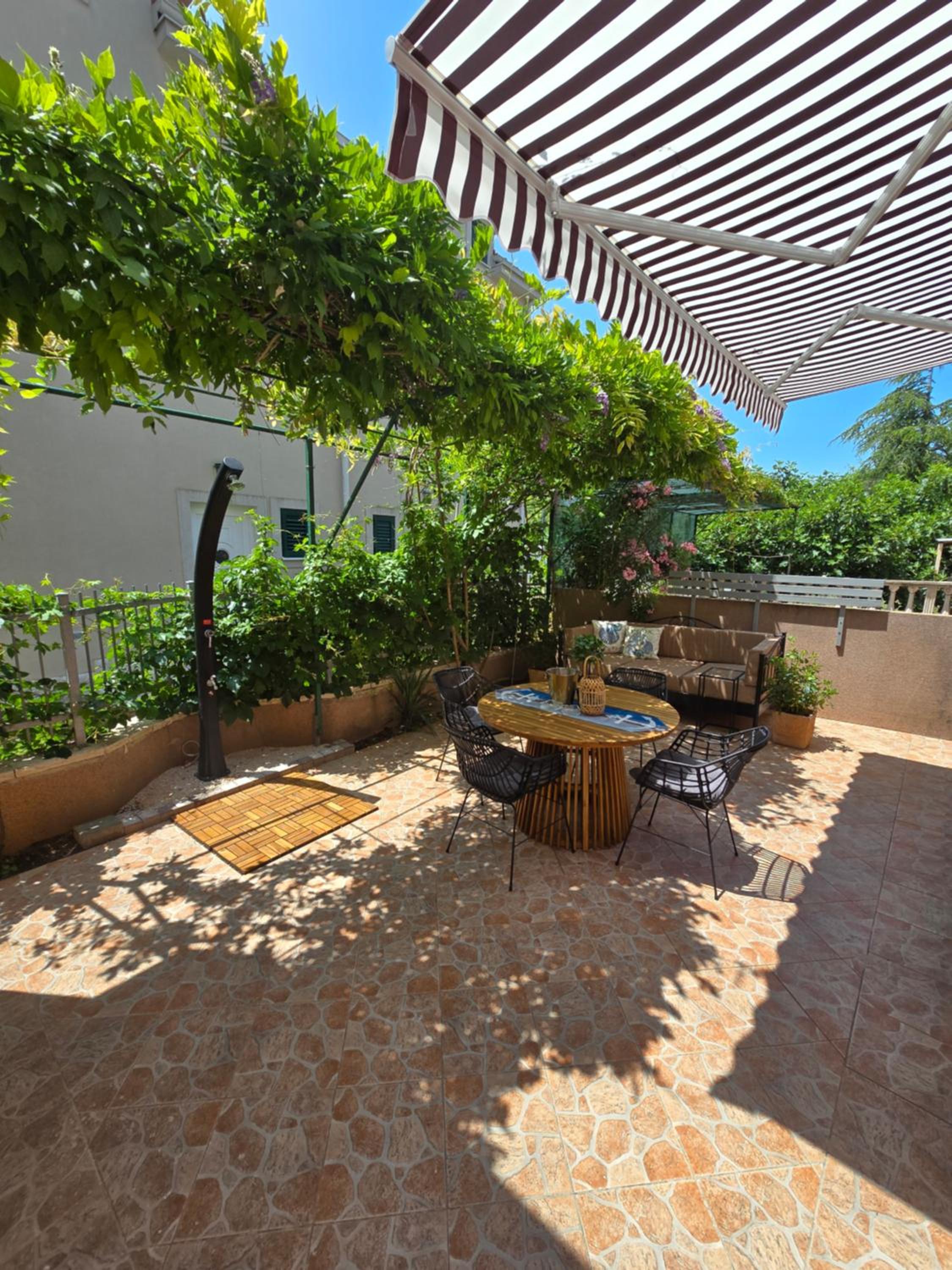 Two-Bedroom Apartment with Balcony and Terrace