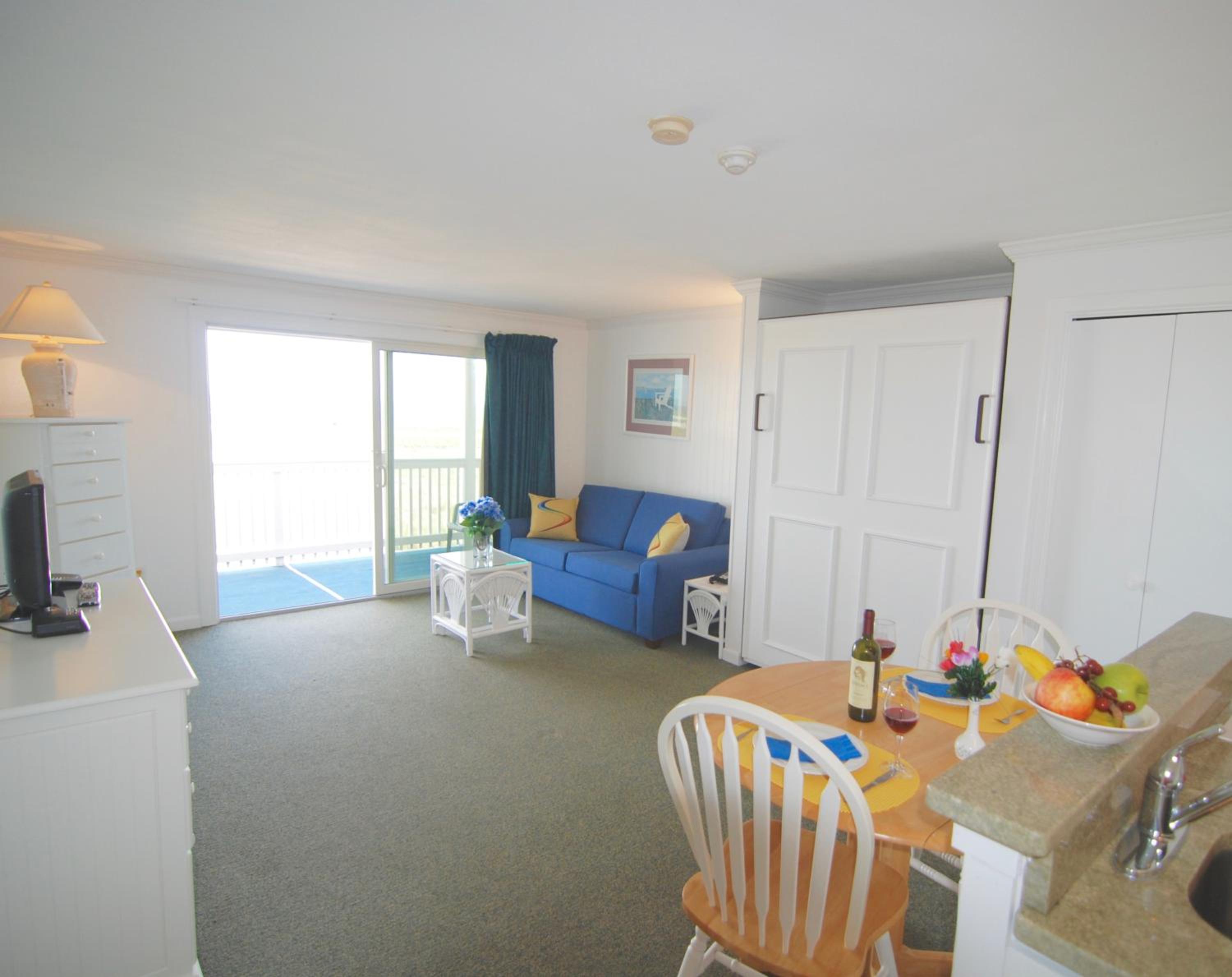 Oceanfront Studio with Balcony