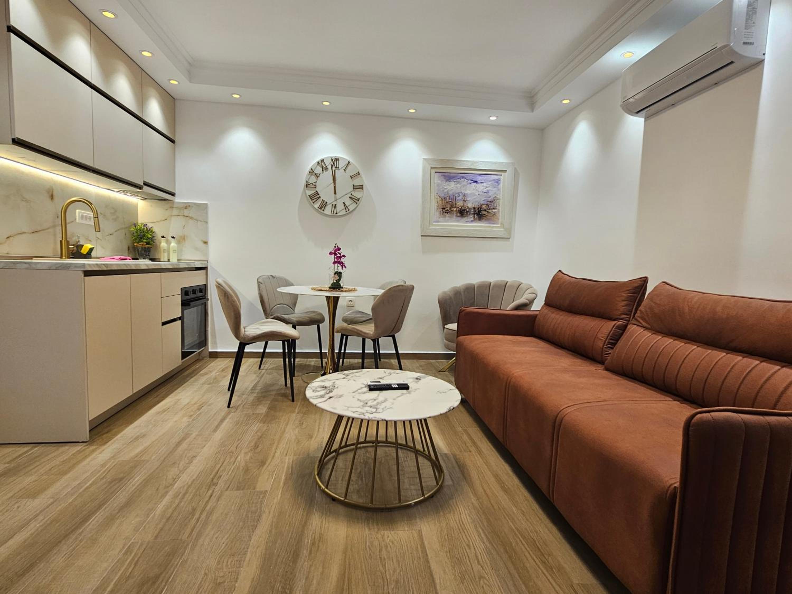 One-Bedroom Apartment with Balcony and Sea View