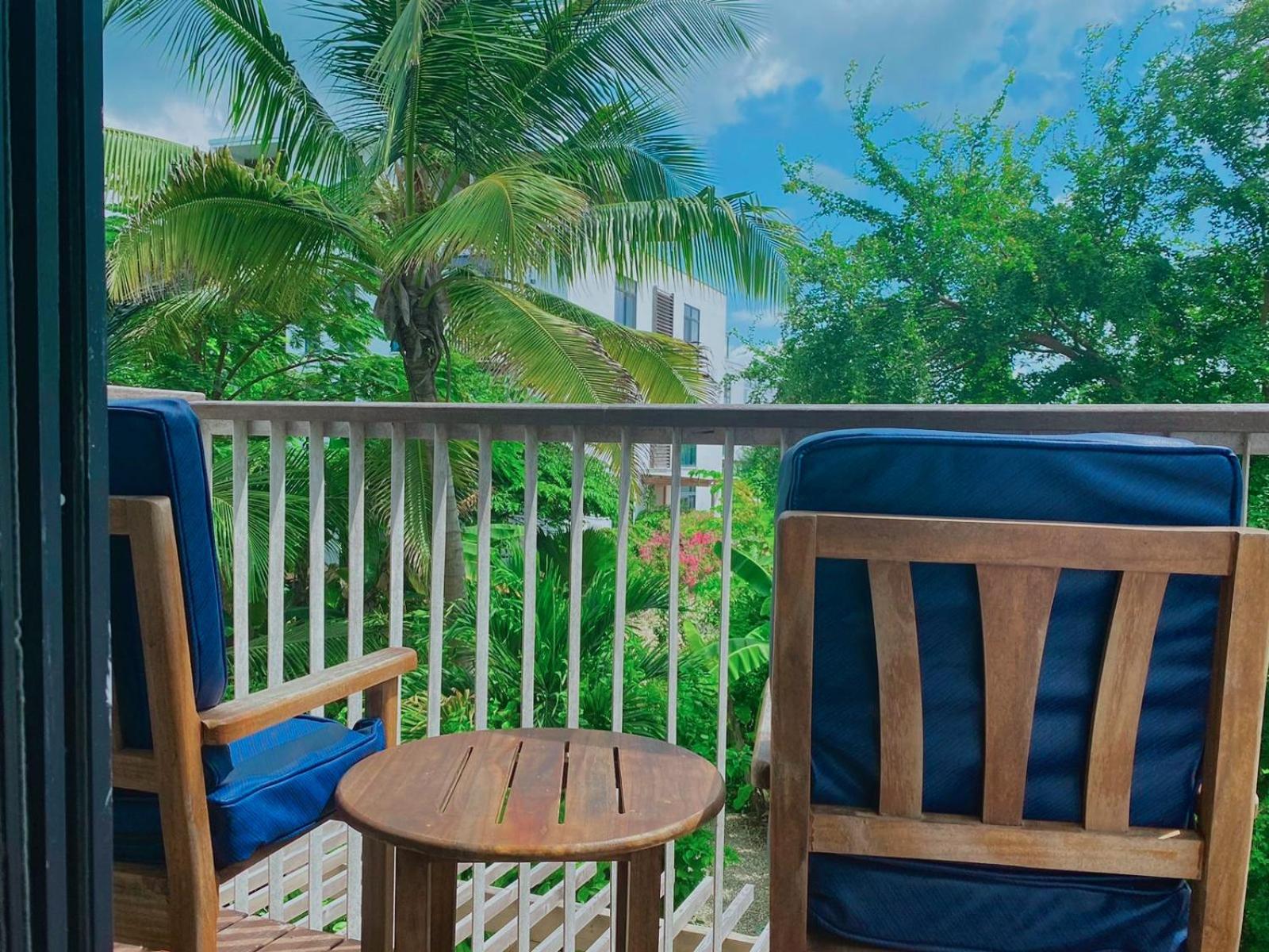 Deluxe One-Bedroom Apartment with Garden View