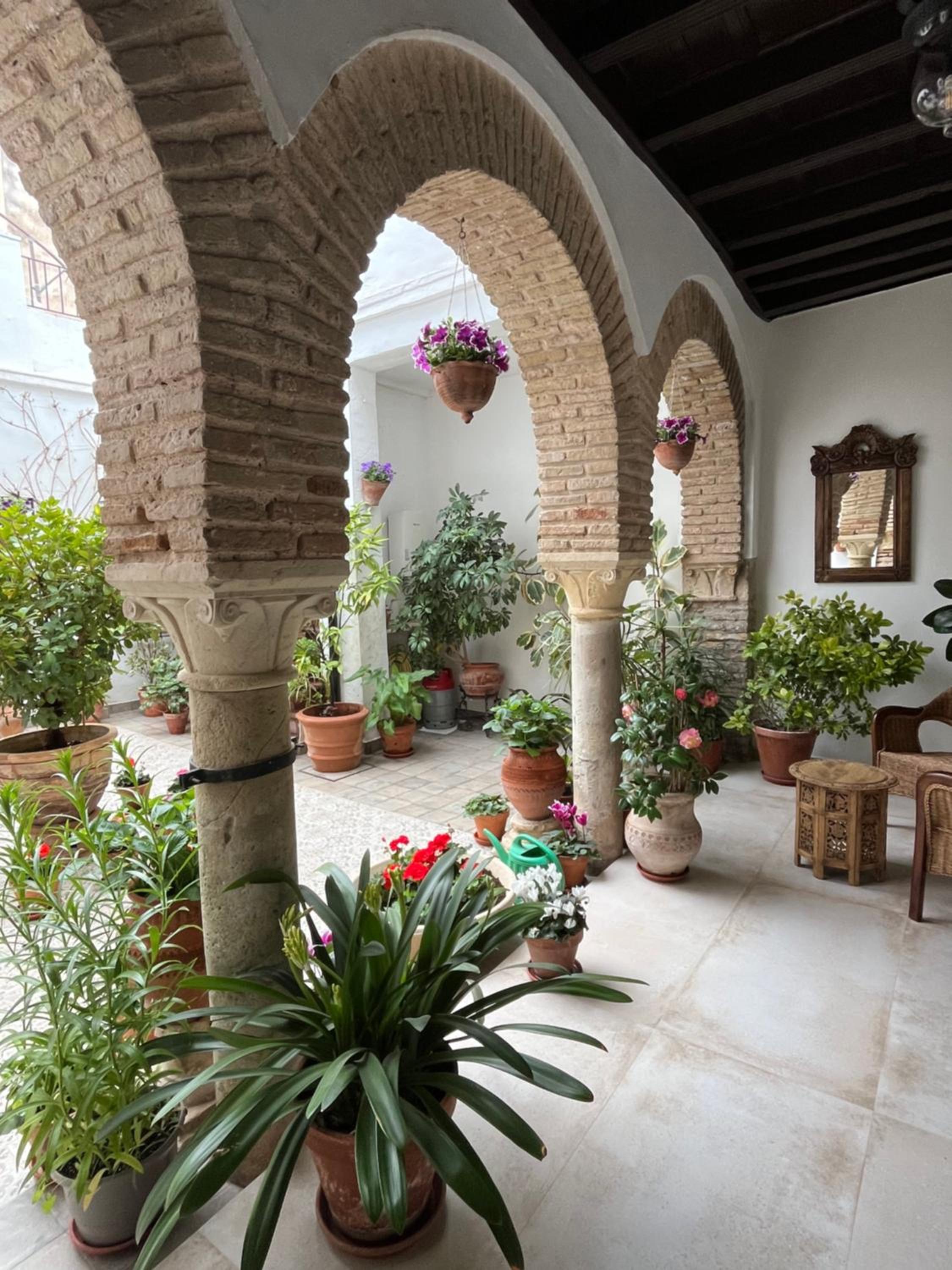 Deluxe One-Bedroom Apartment with Garden View