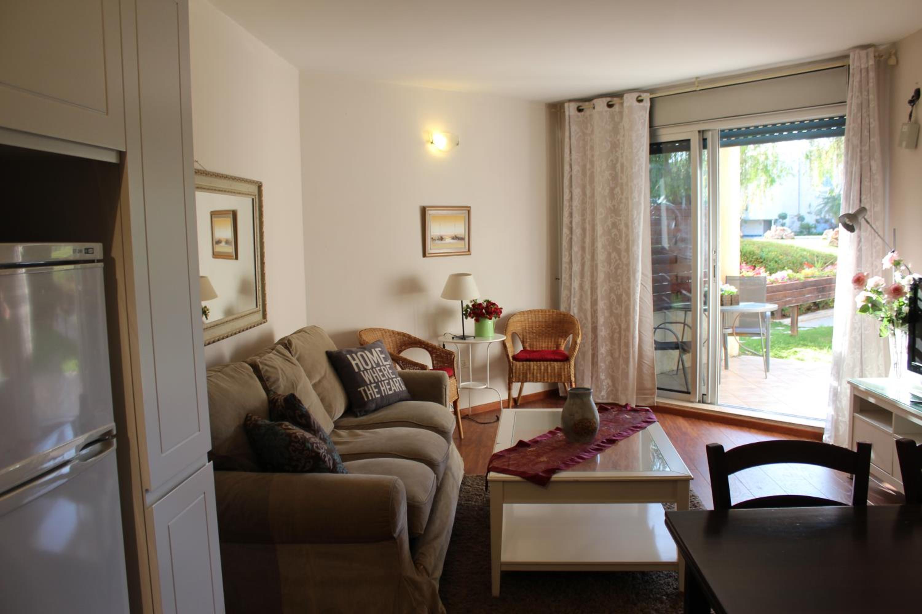 One-Bedroom Apartment with Garden View