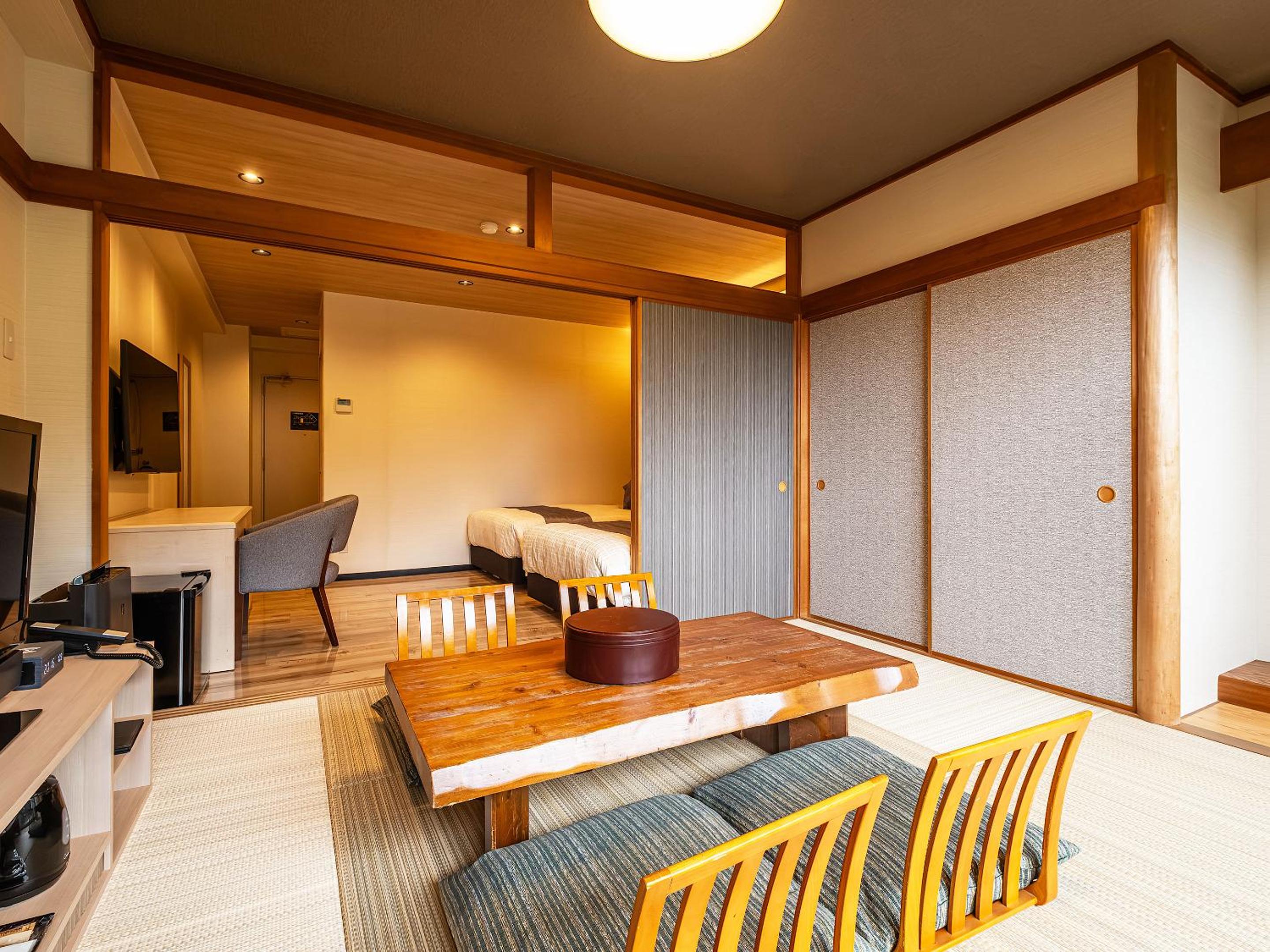 Standard Japanese Western Room with Terrace and Open-air Bath