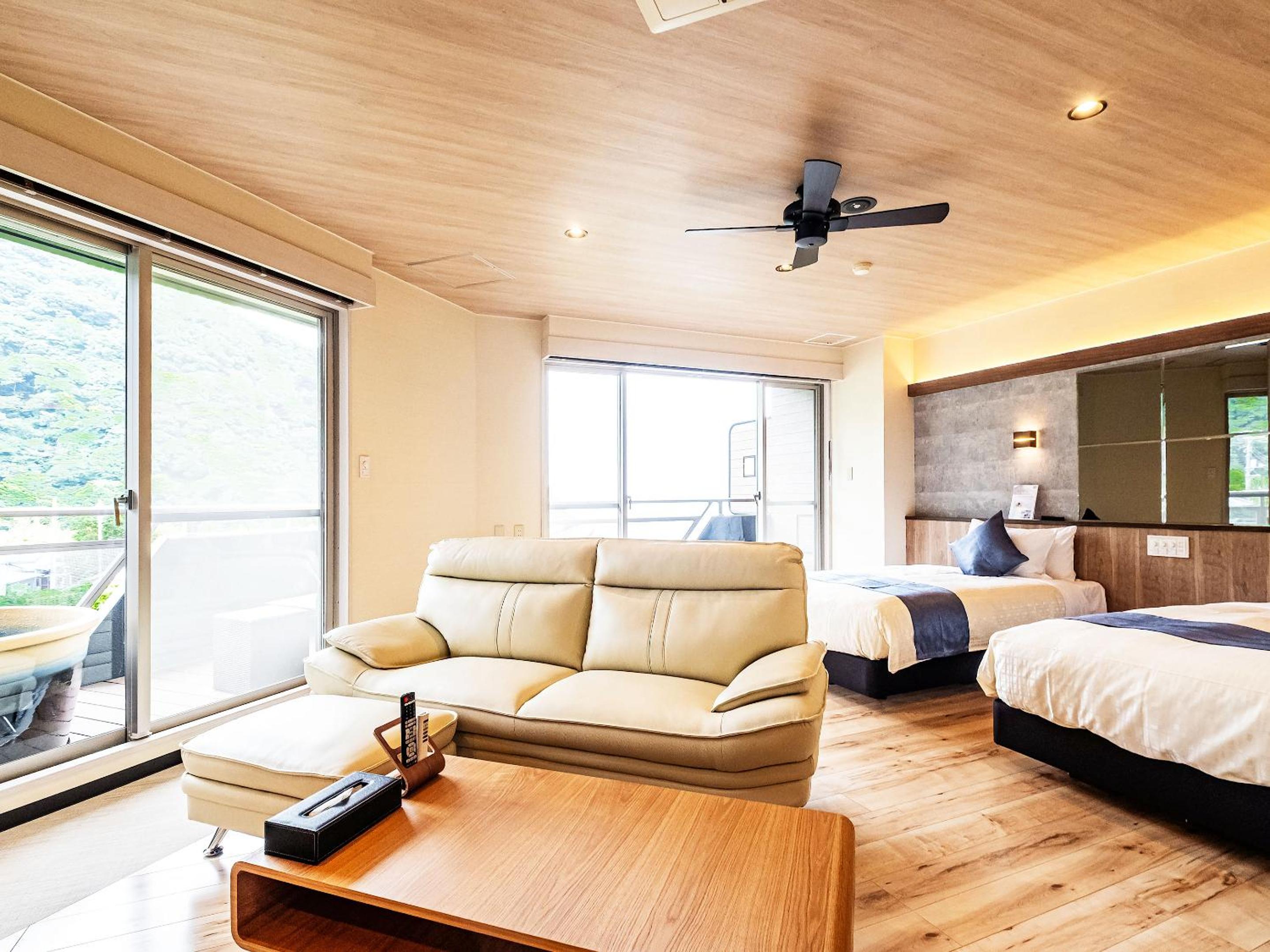 Japanese Western Suite with Terrace and Open-air-Bath