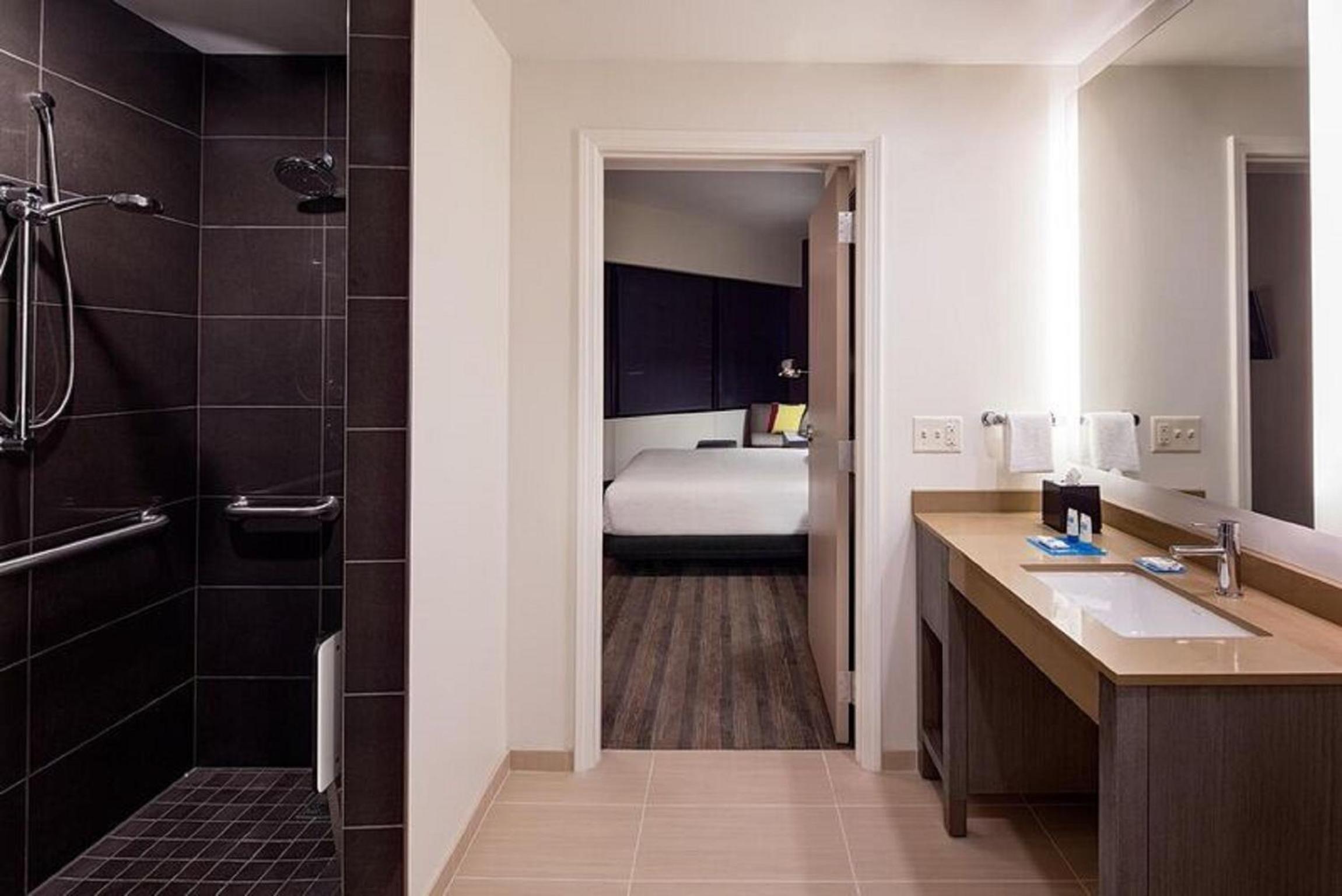 One-Bedroom King Suite with View and Roll-In Shower - Disability Access photo 2