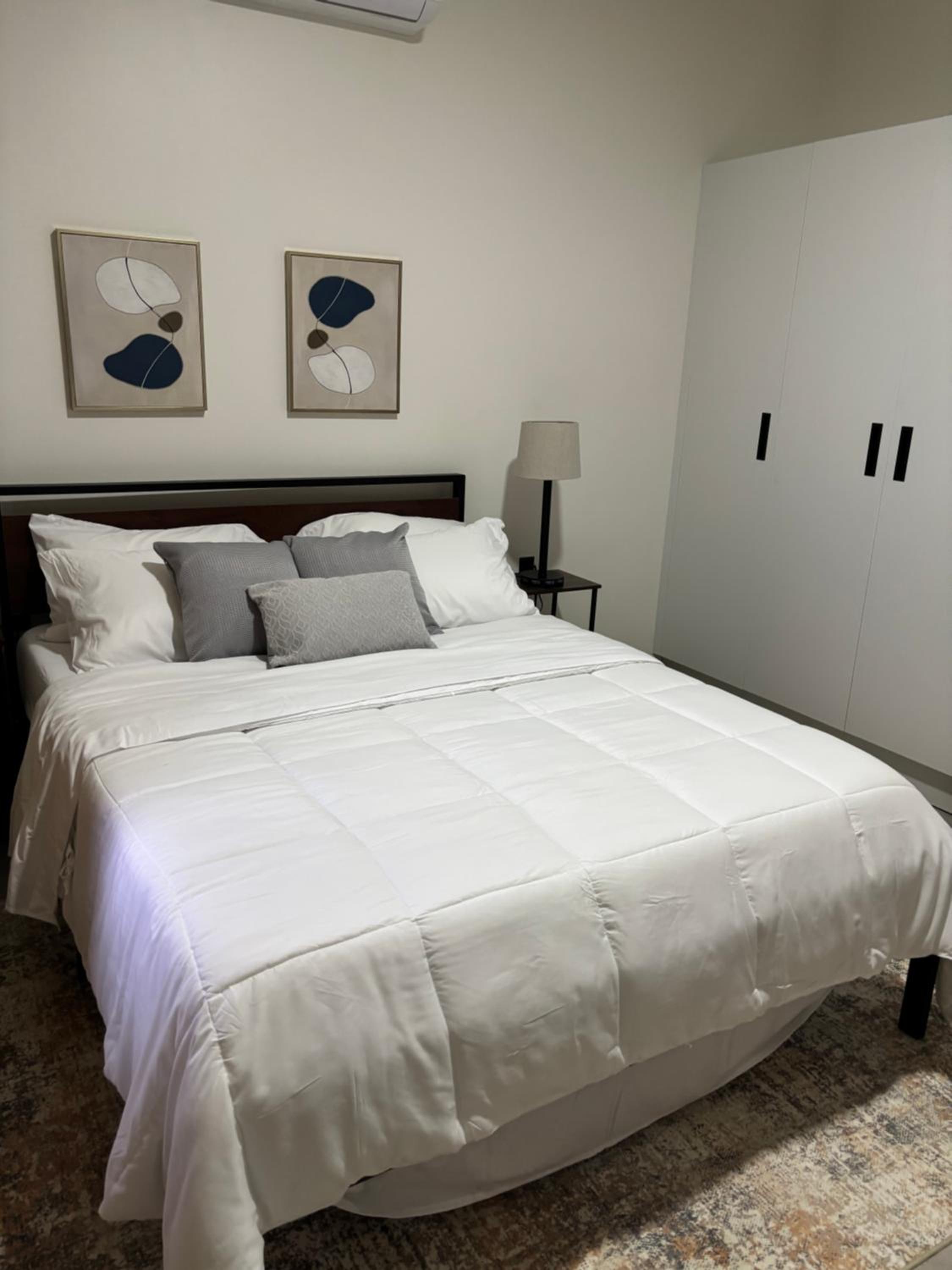 Deluxe Two-Bedroom Apartment with Garden View