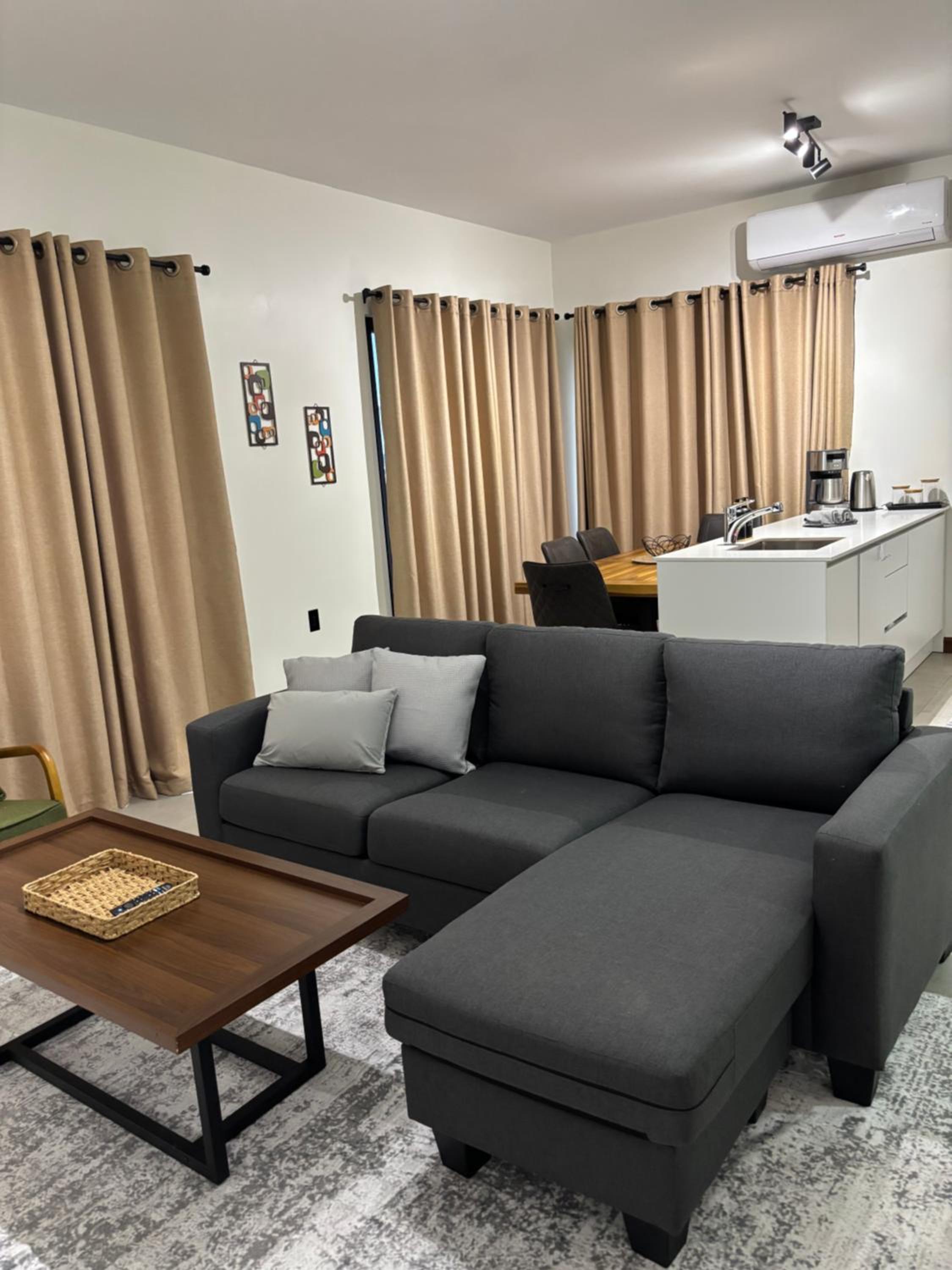 Deluxe Two-Bedroom Apartment with Garden View