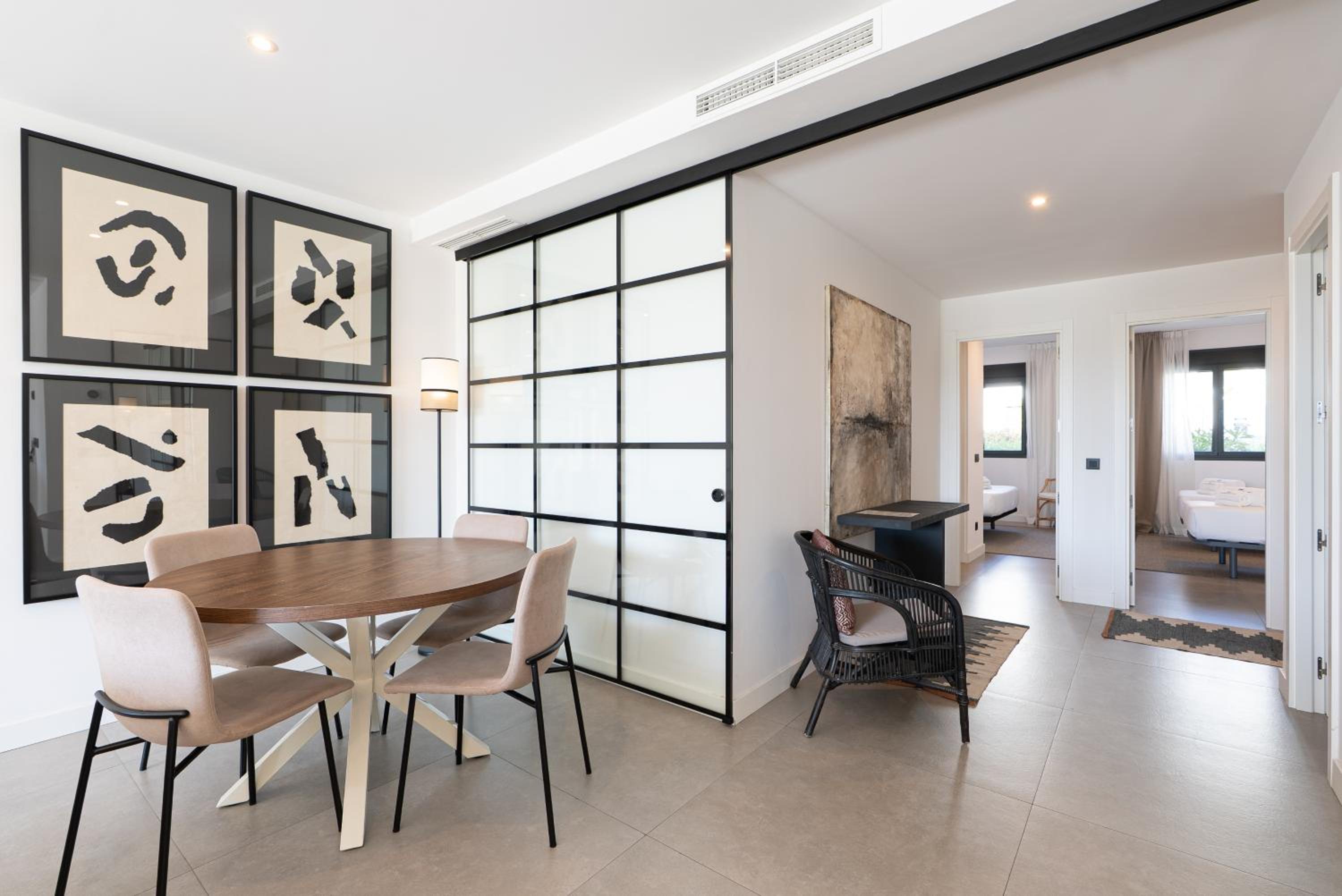 Two-Bedroom Apartment with Garden View