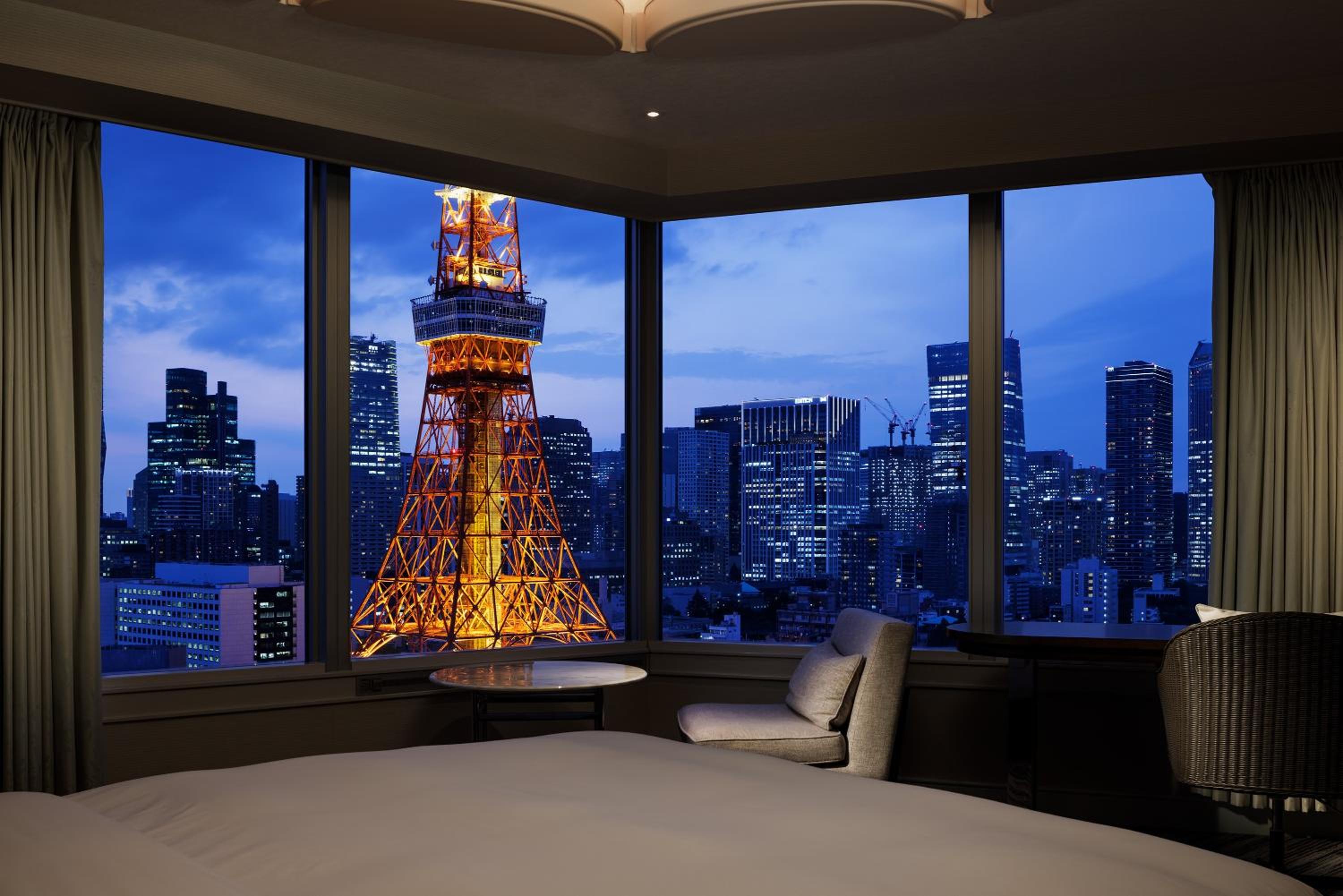 (Room No.17) Panoramic Corner King Room with Tokyo Tower View Bath Room – Non-Smoking 19-28 Floor photo (Room No.17) Panoramic Corner King Room with Tokyo Tower View Bath Room – Non-Smoking 19-28 Floor photo