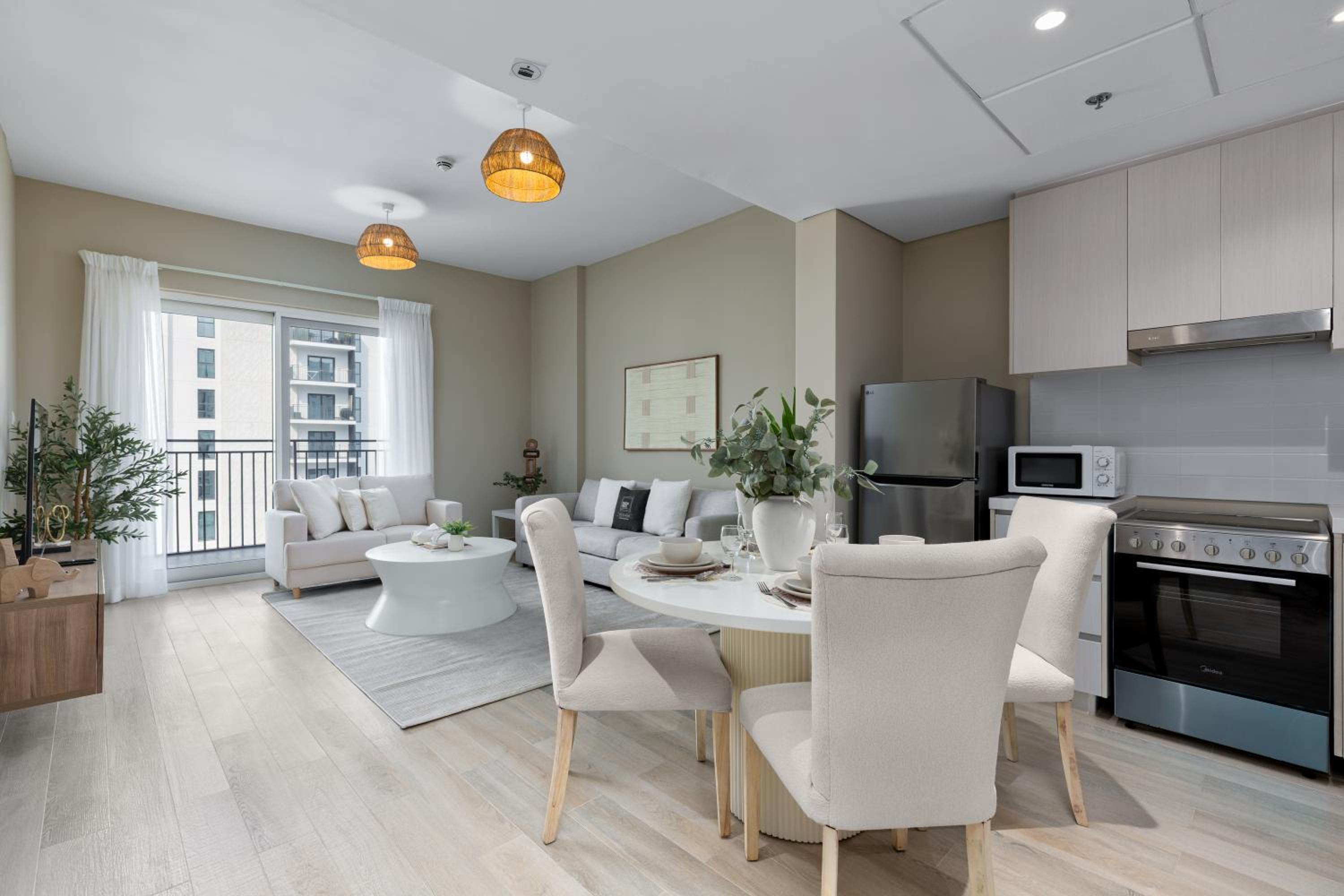 One-Bedroom Apartment with Balcony