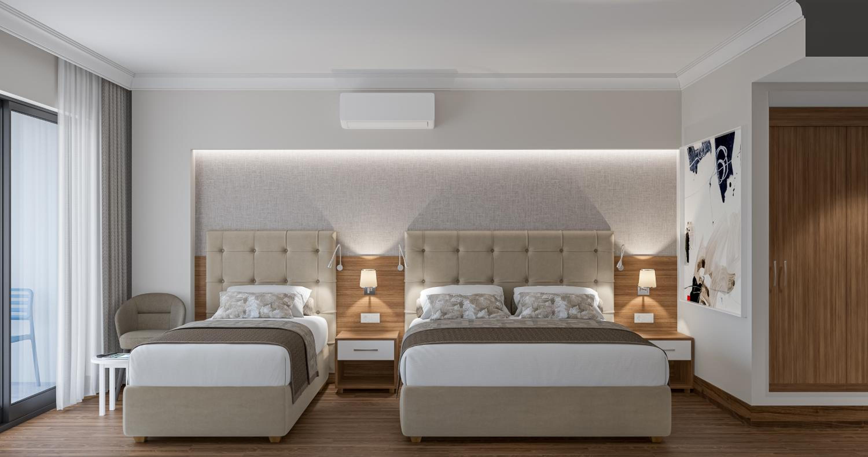 Standard Double or Twin Room with Sea View