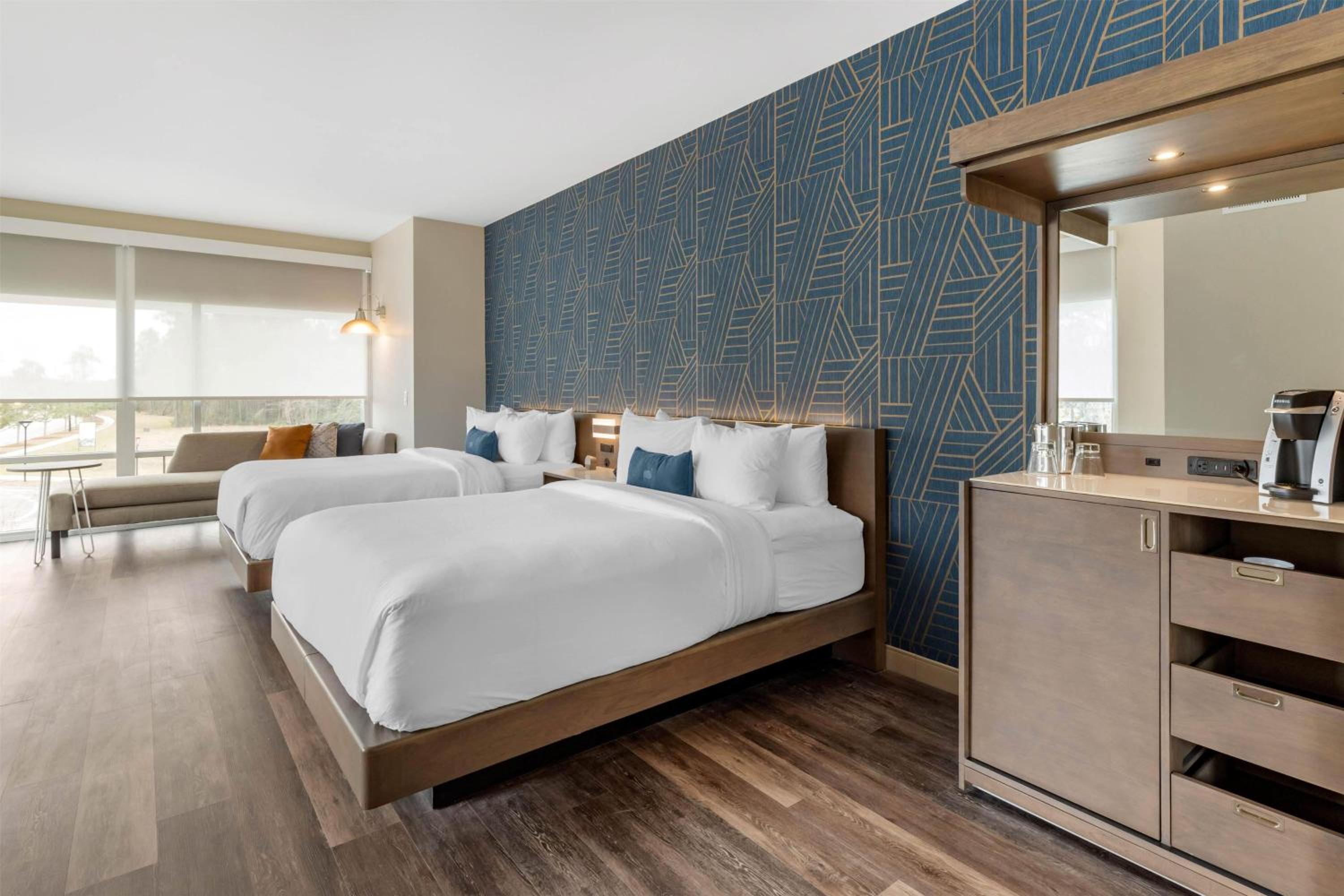 Corner Queen Room with Two Queen Beds - Photo 1