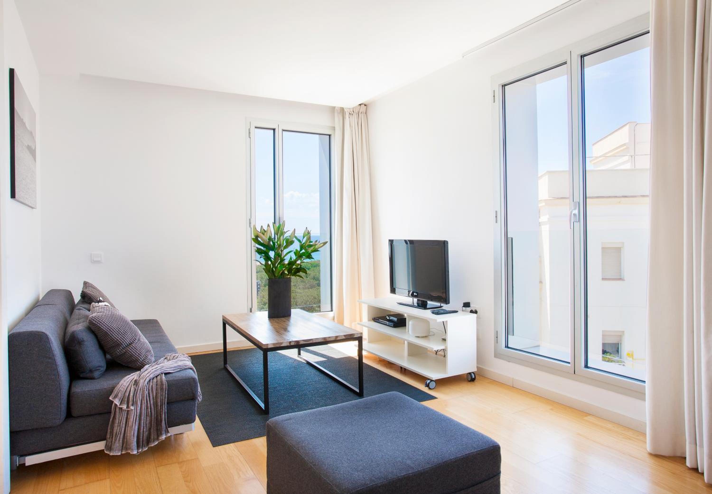 Apartamento de una habitación con vista al mar