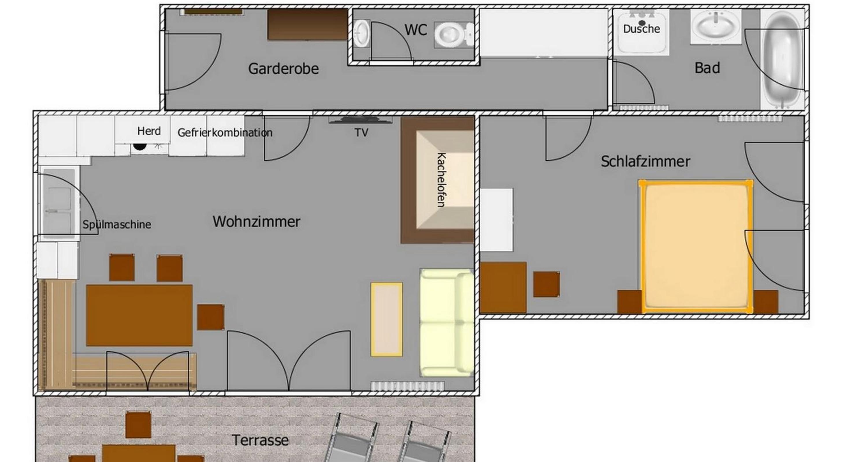 Apartment with Terrace photo 2