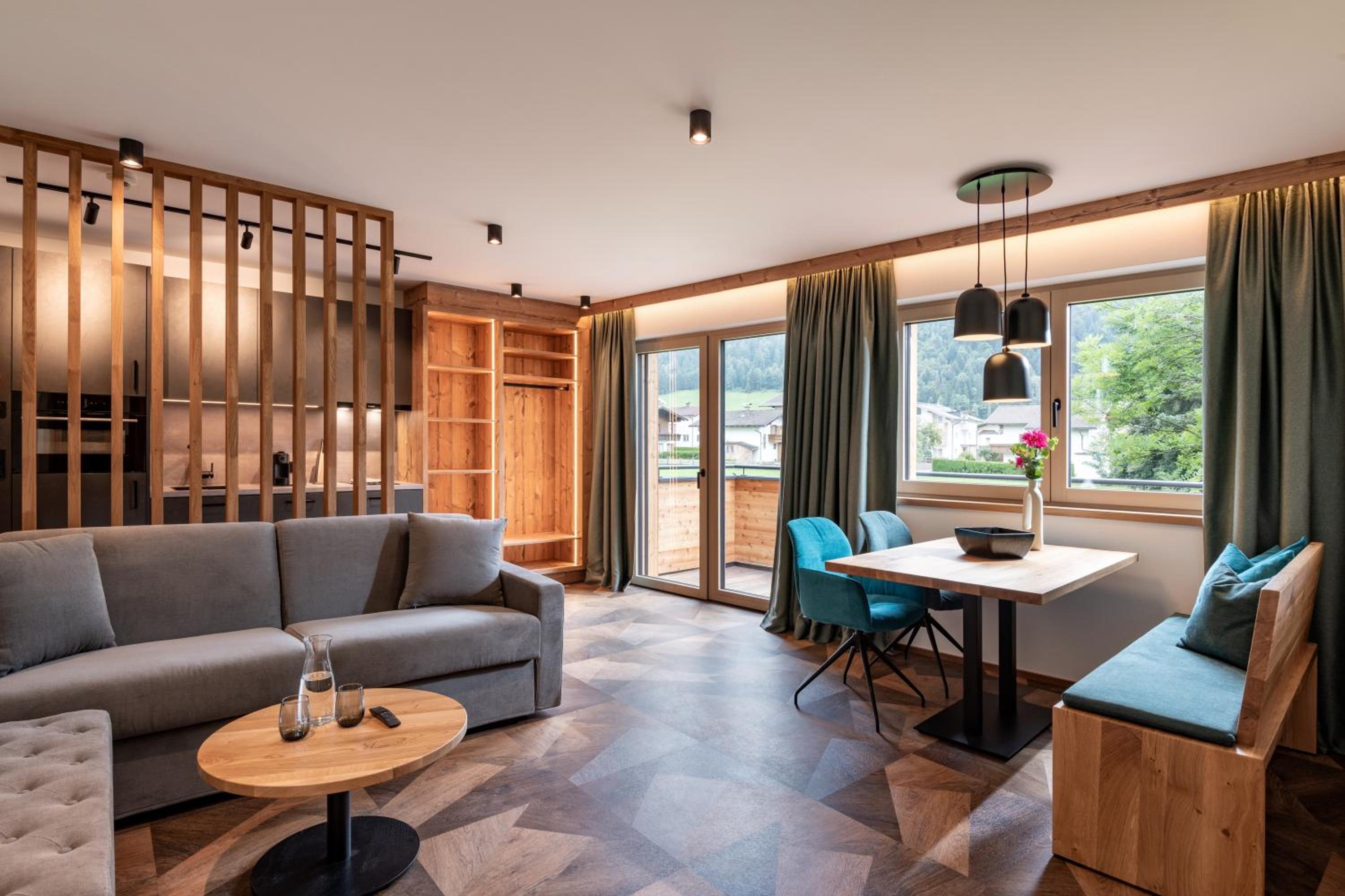 One-Bedroom Apartment with Terrace & Private Sauna