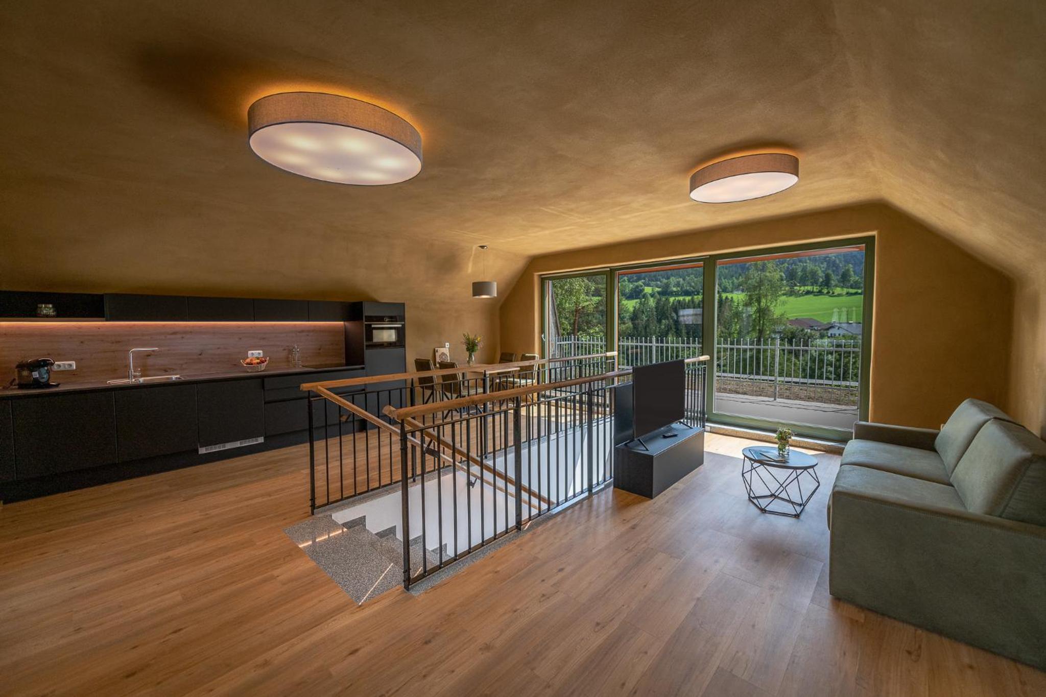 Two-Bedroom Apartment with Balcony and Terrace