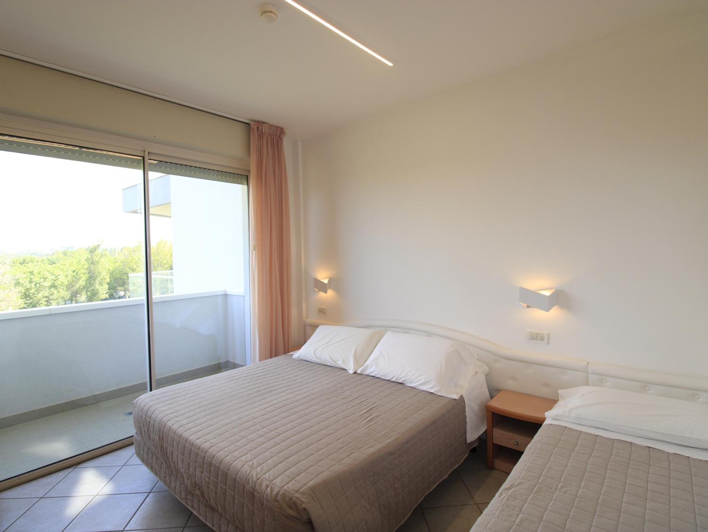 Sea Front Apartment with Grass Terrace and Balcony
