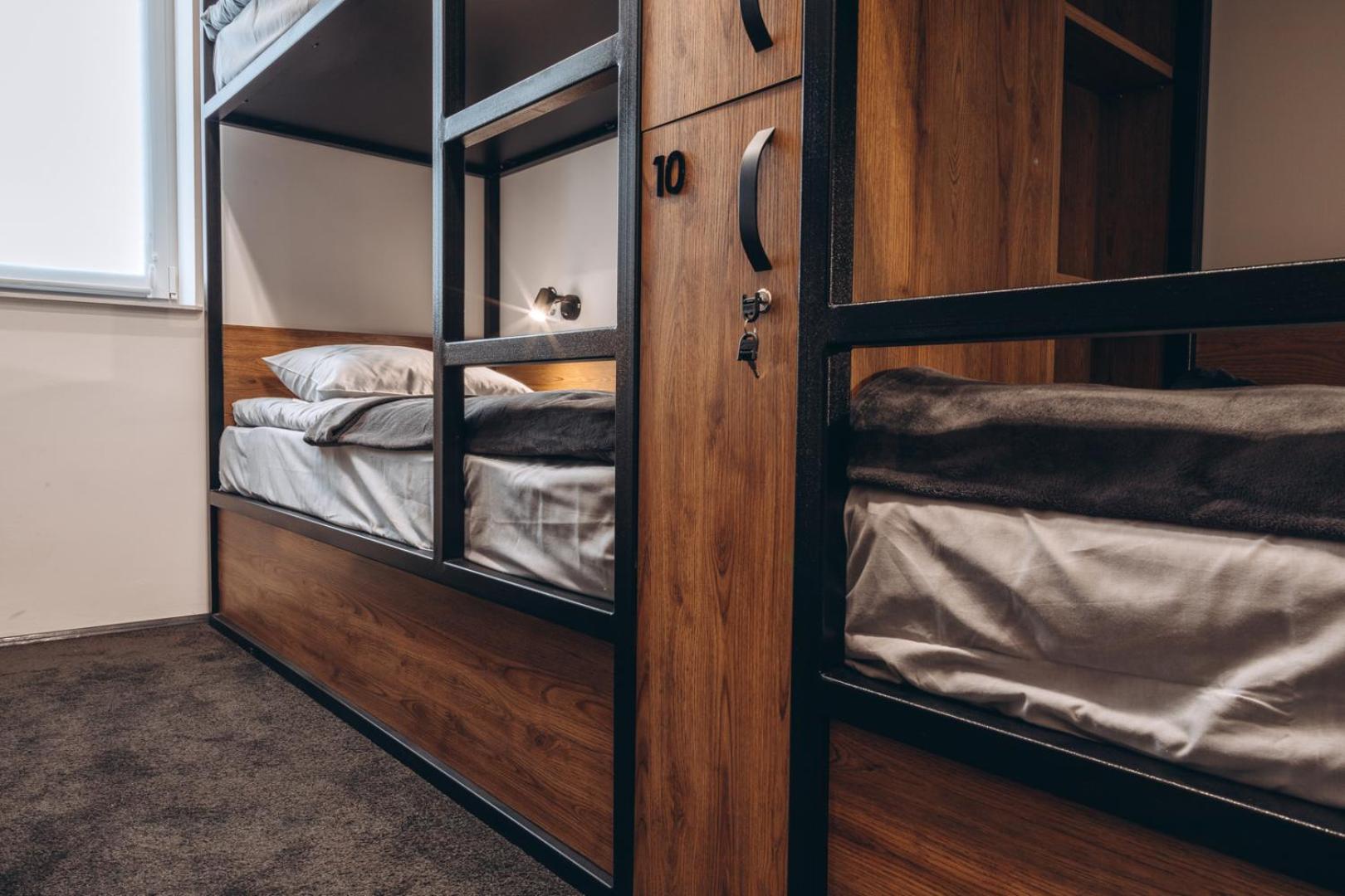Bed in 8-Bed Dormitory Room