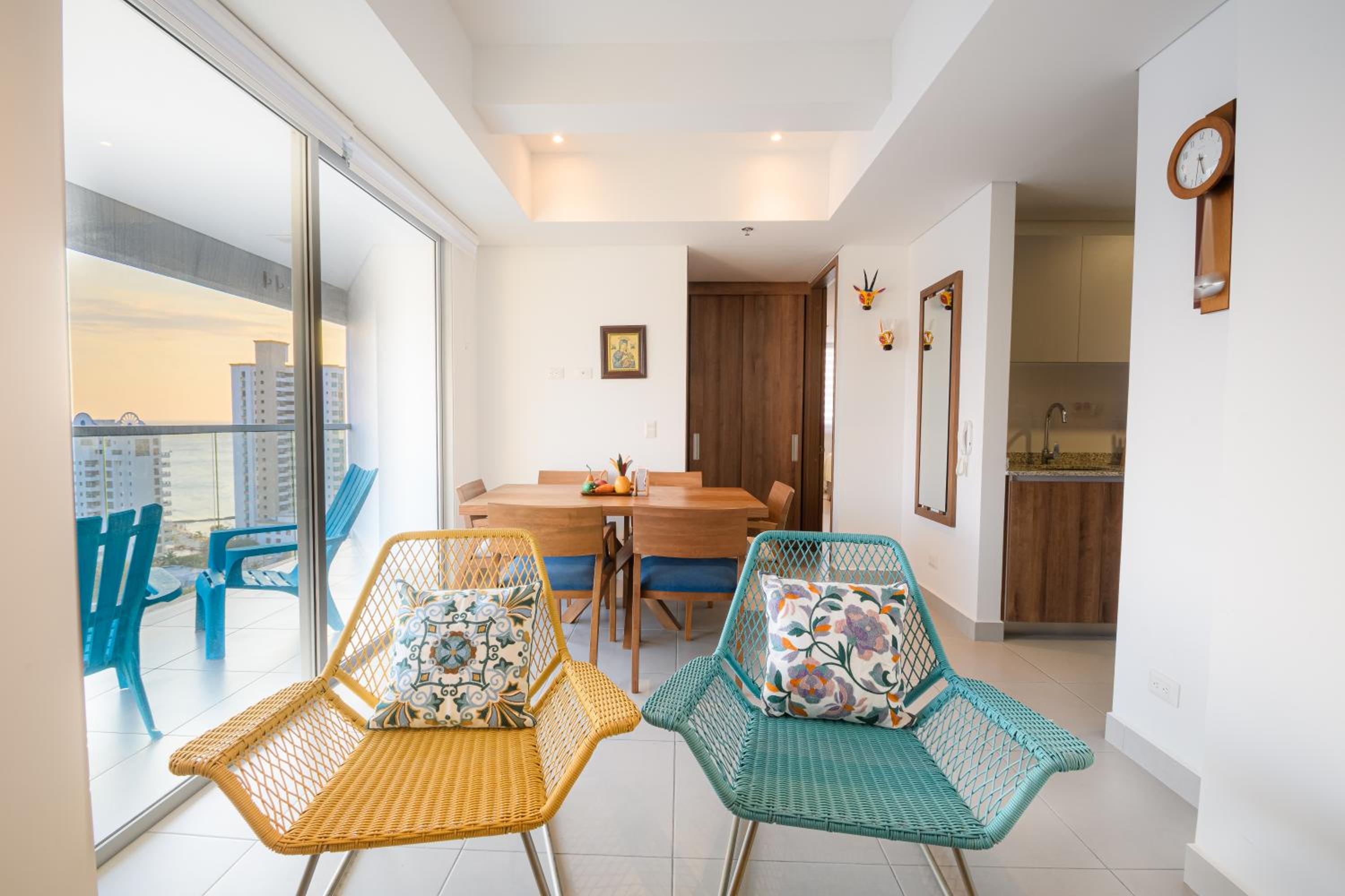 Two-Bedroom Apartment with Terrace and Sea View