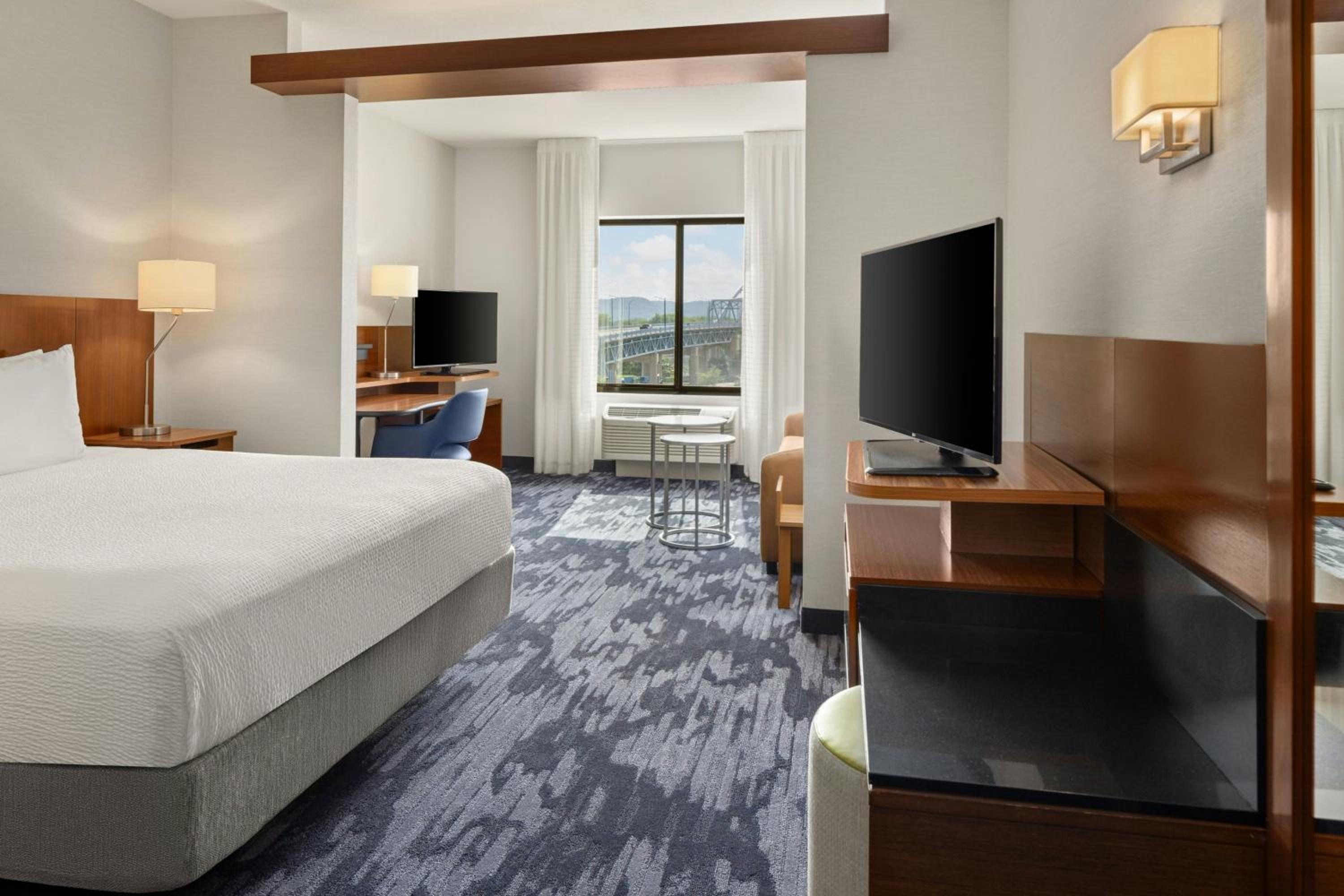 King Suite with Sofa Bed and Roll-in Shower - Mobility and Hearing Accessible photo 2
