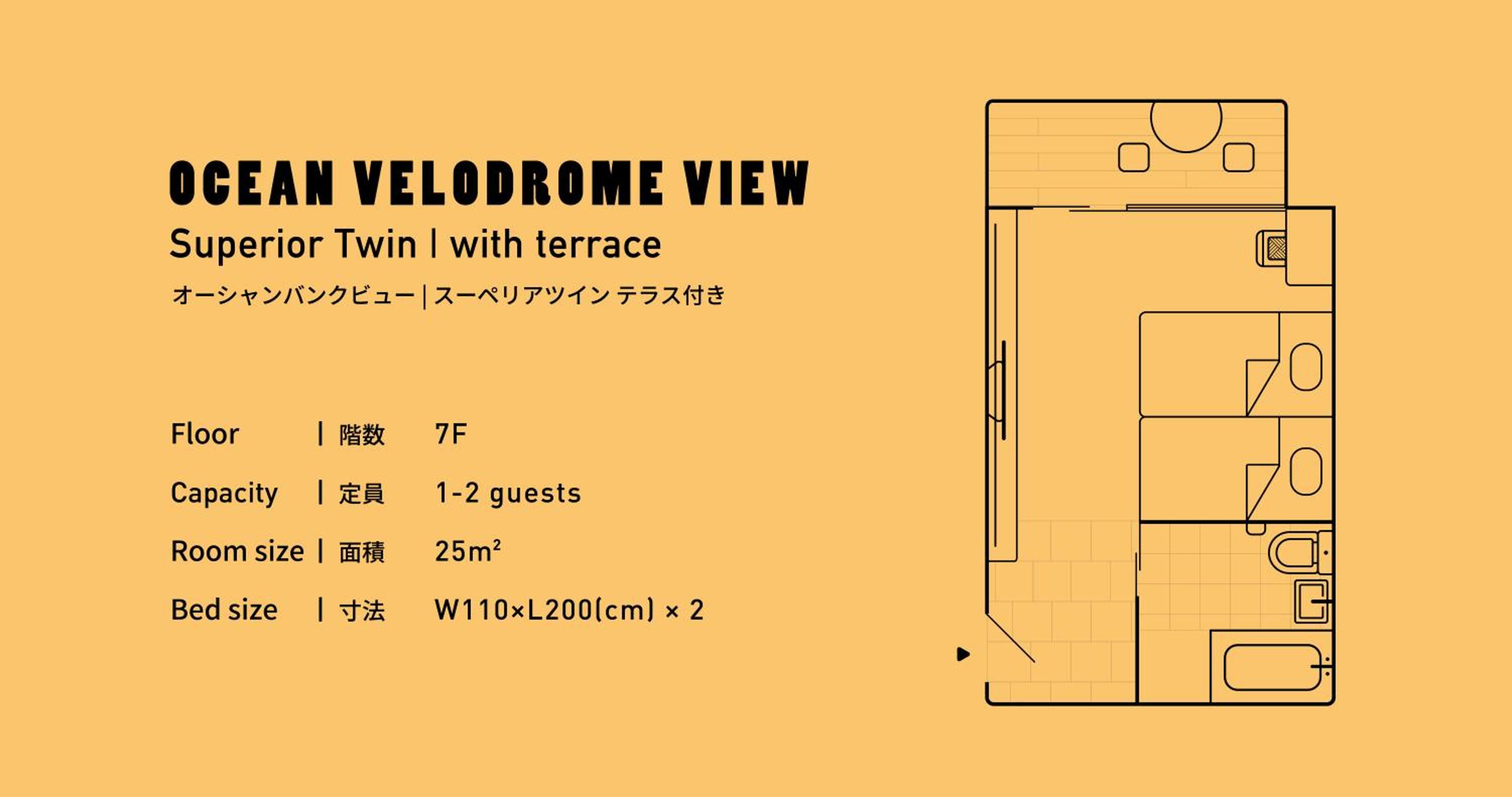 Superior Twin Room with Sea View - Photo 1
