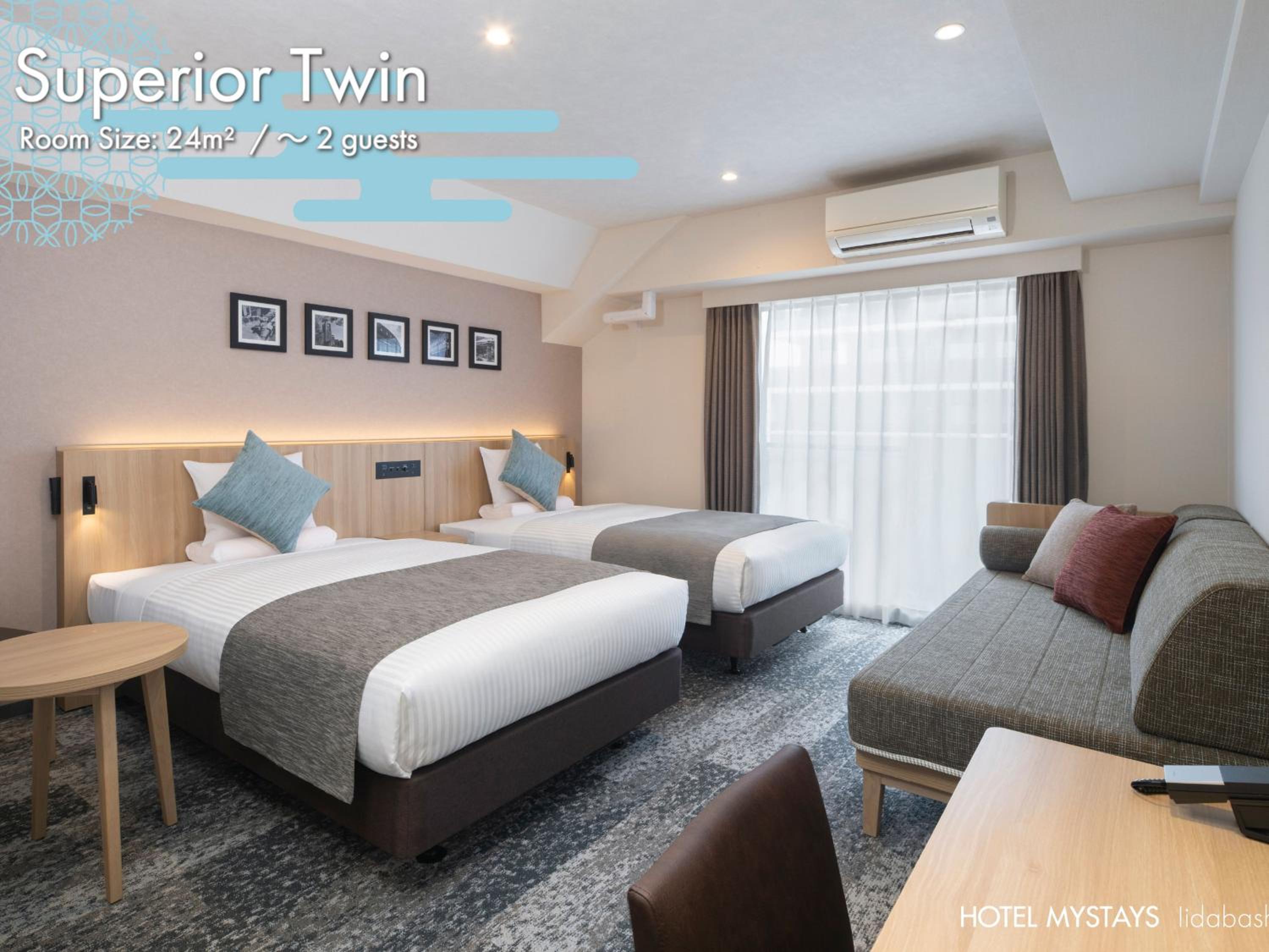 Superior Twin - House Keeping is Optional with Additional Cost