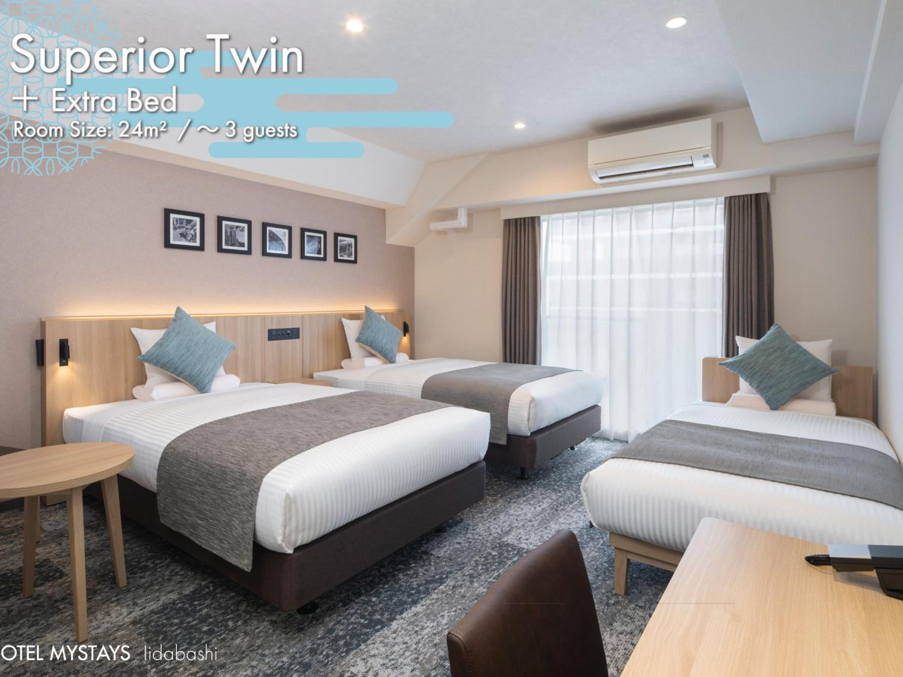 Superior Twin with Extra Bed - House Keeping is Optional with Additional Cost