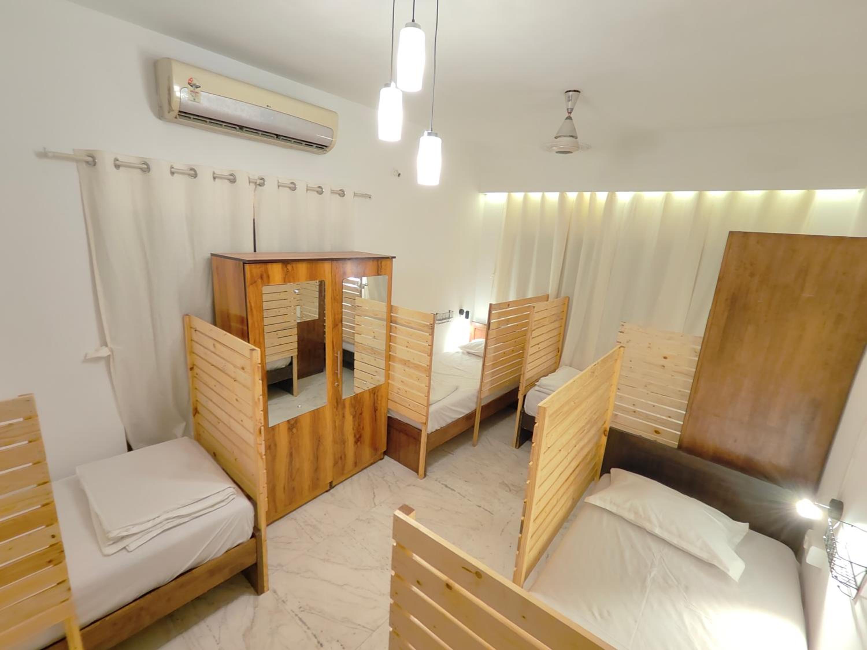 Single Bed in 4-Bed Dormitory Room