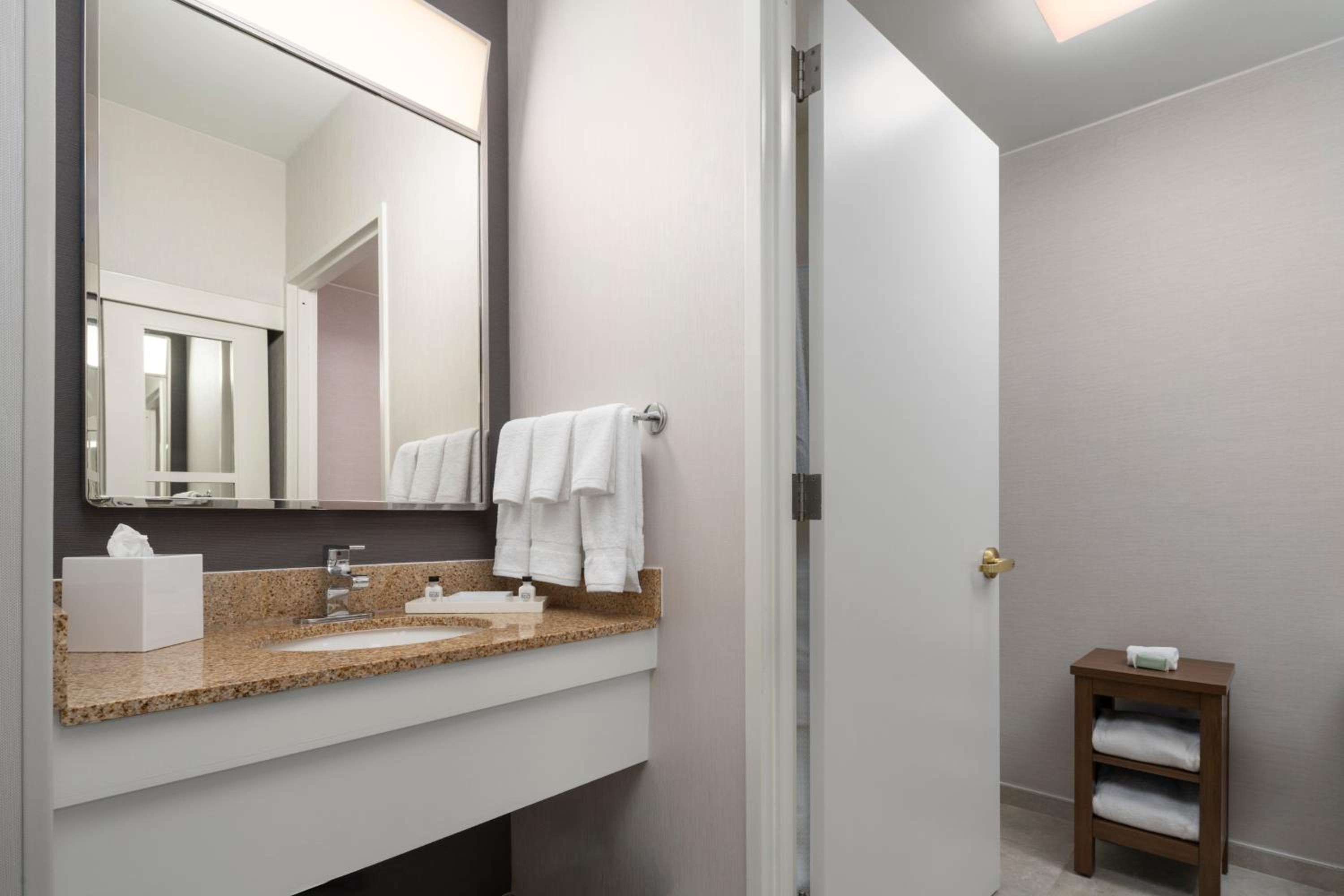 Large King Room - Mobility and Hearing Accessible with Roll-in Shower