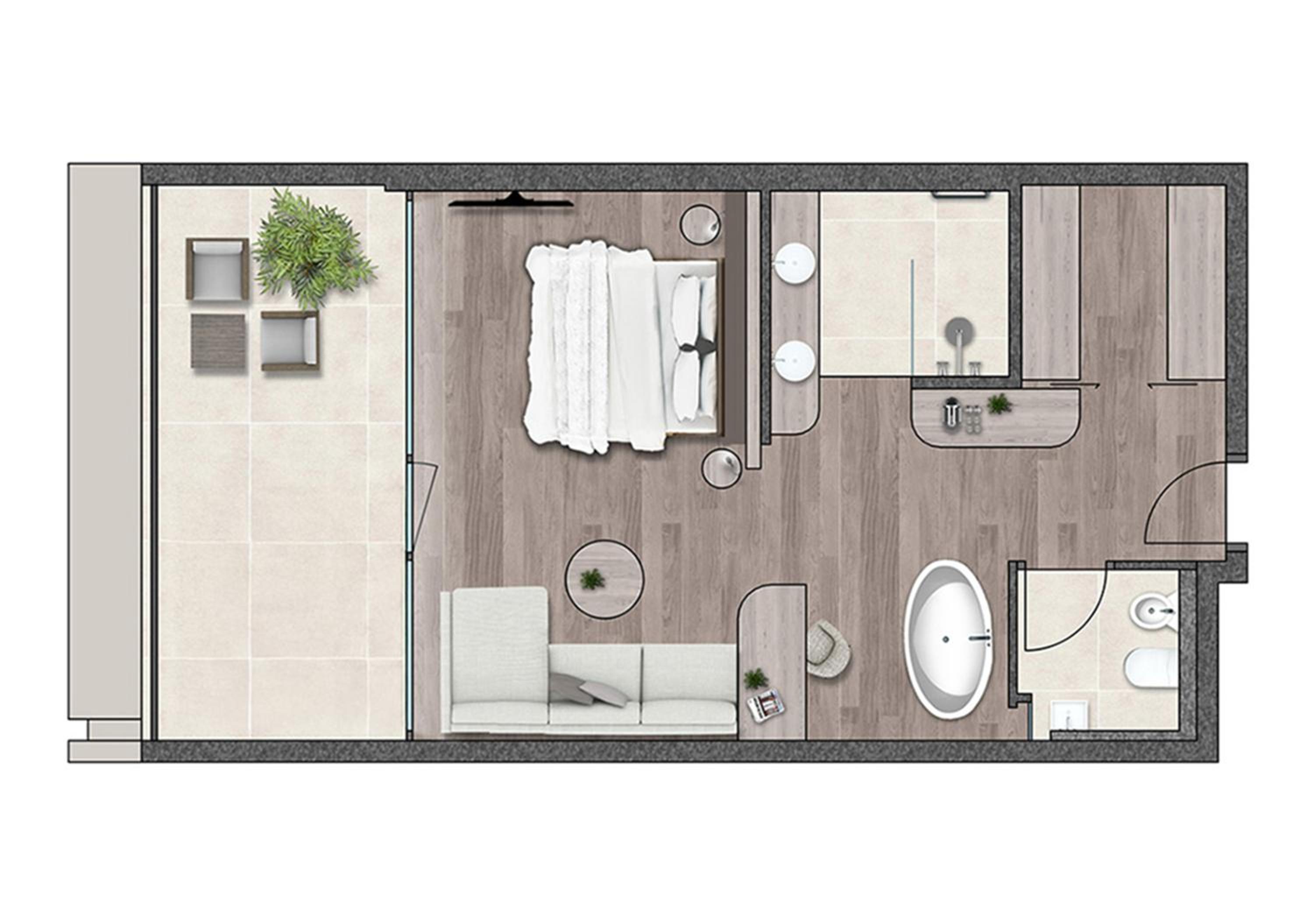 Suite with Terrace - Photo 2